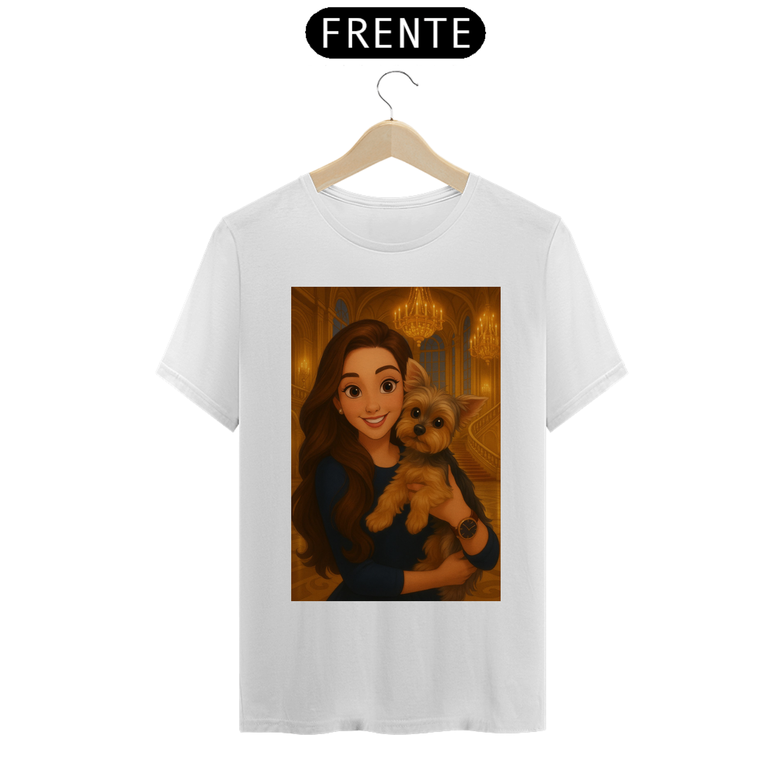 Camiseta Classica Sua Estampa