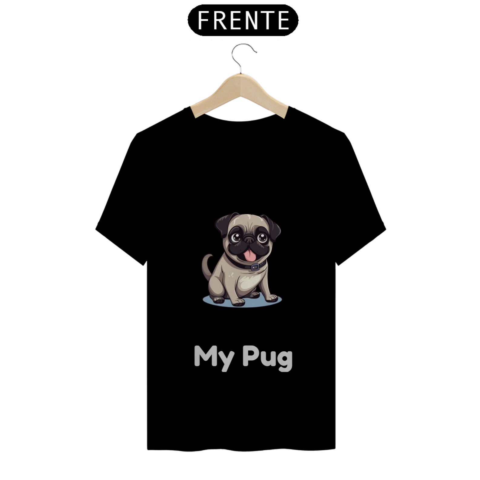 Camiseta Classica Pug
