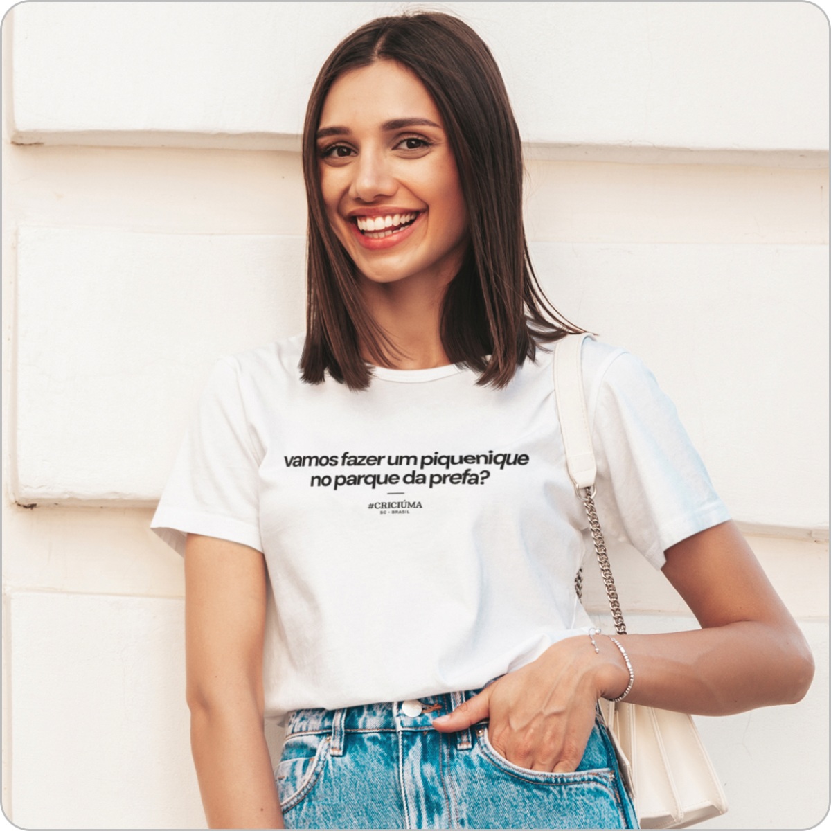 Camisa Unissex - vamos fazer um piquenique no parque da prefa?