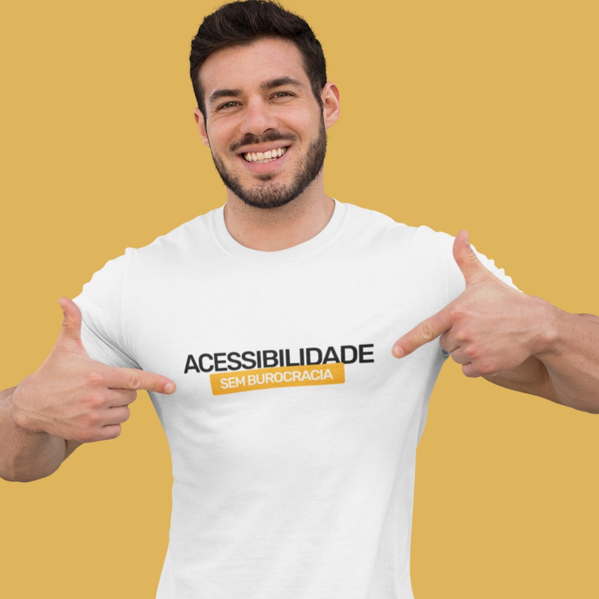 Camisa Unissex - Acessibilidade sem burocracia