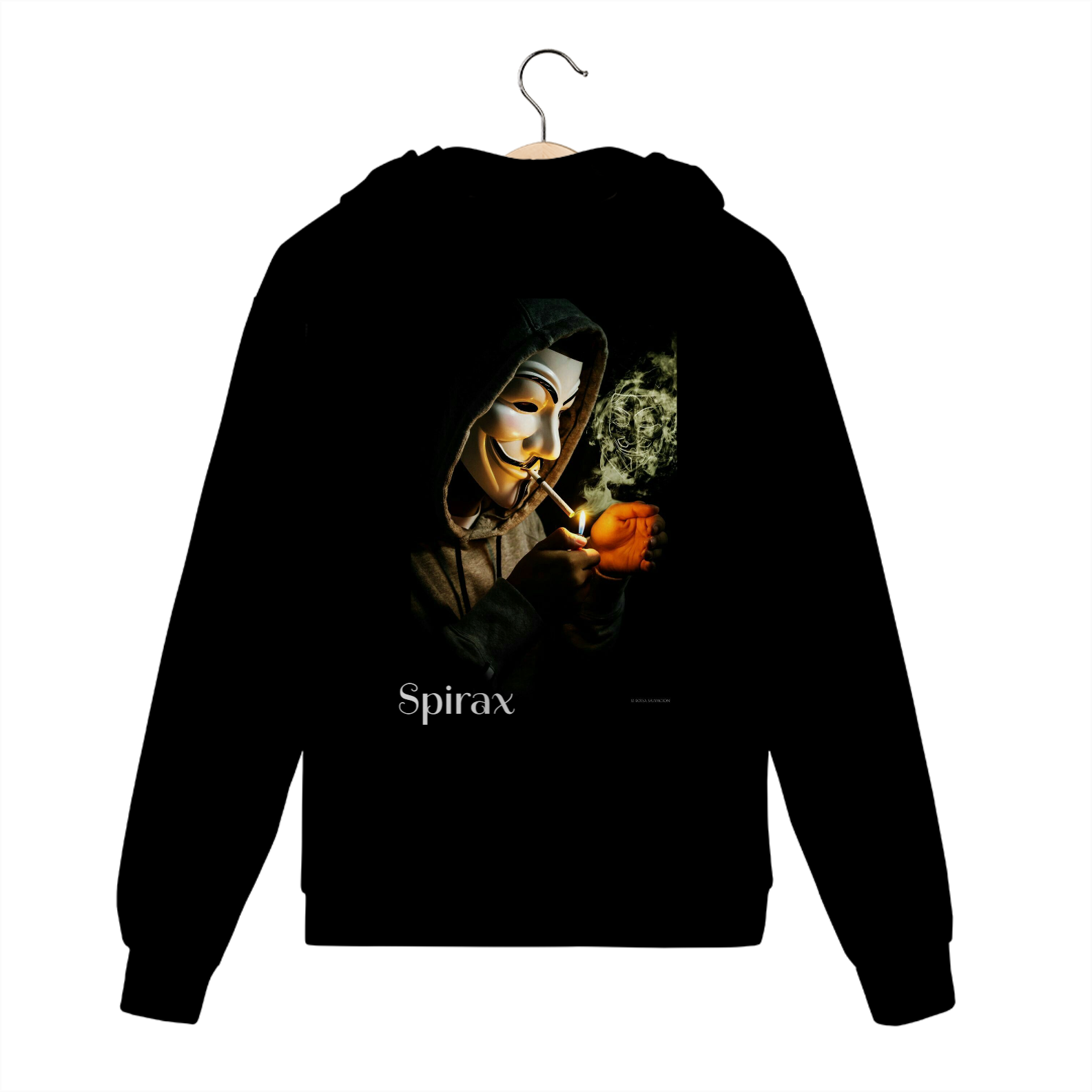 Nome do produto: moleton preto inverno tamanho M