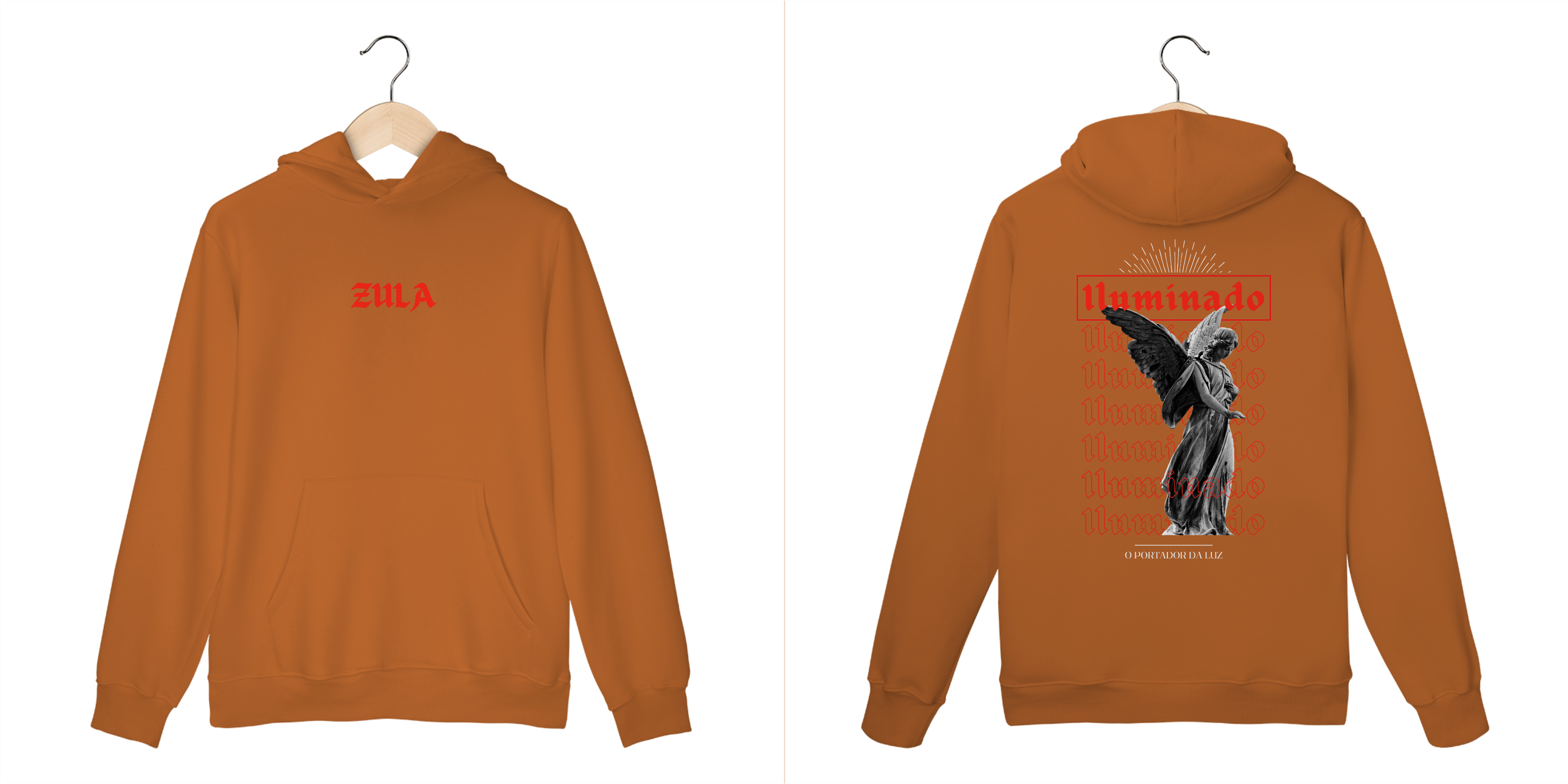 Casaco Moletom Streetwear com Capuz - Zula Estilo Urbano e Exclusivo - Iluminado