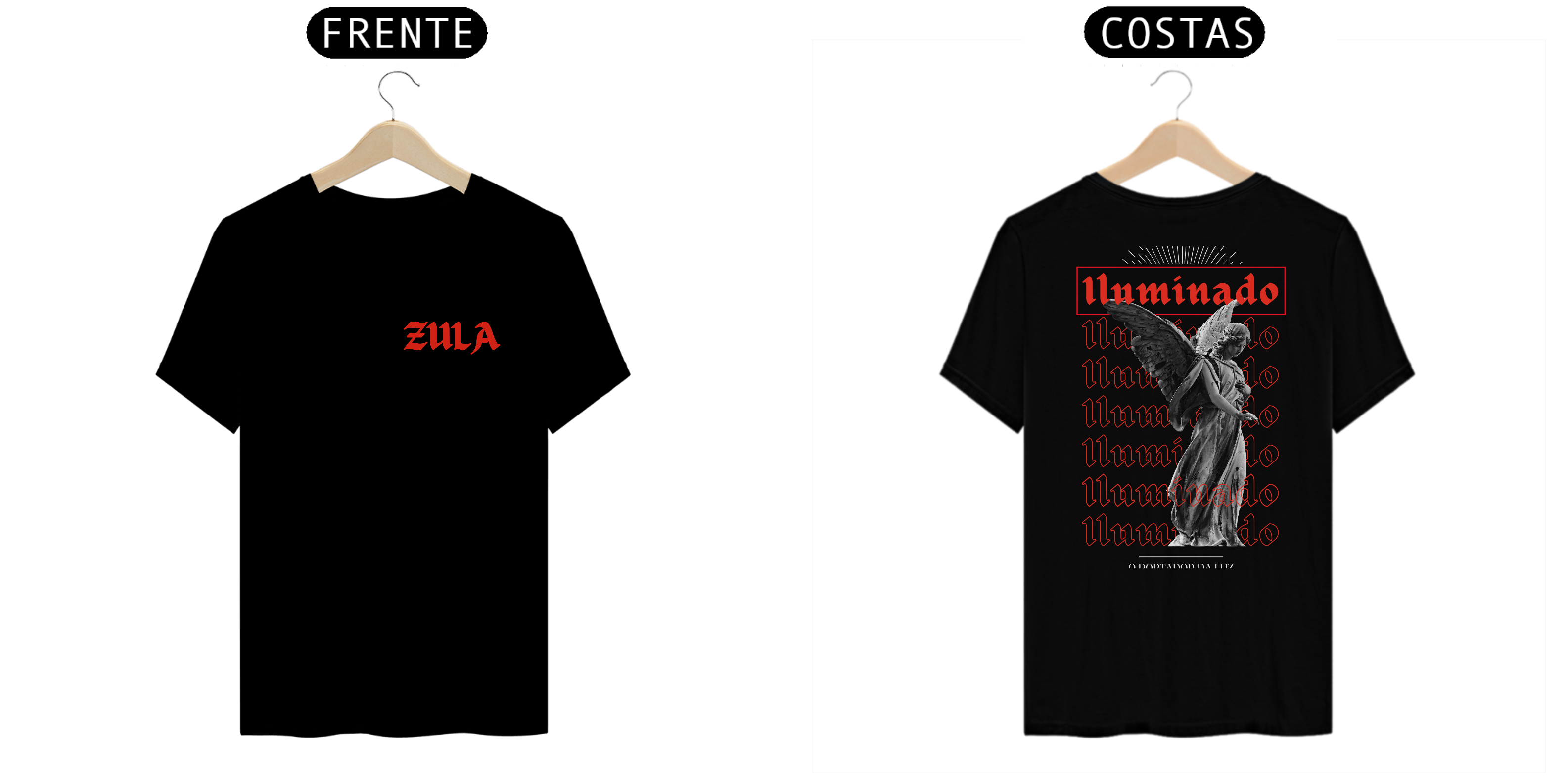 Camisa T-shirt Streetwear - Zula Estilo Urbano e Exclusivo - Iluminado