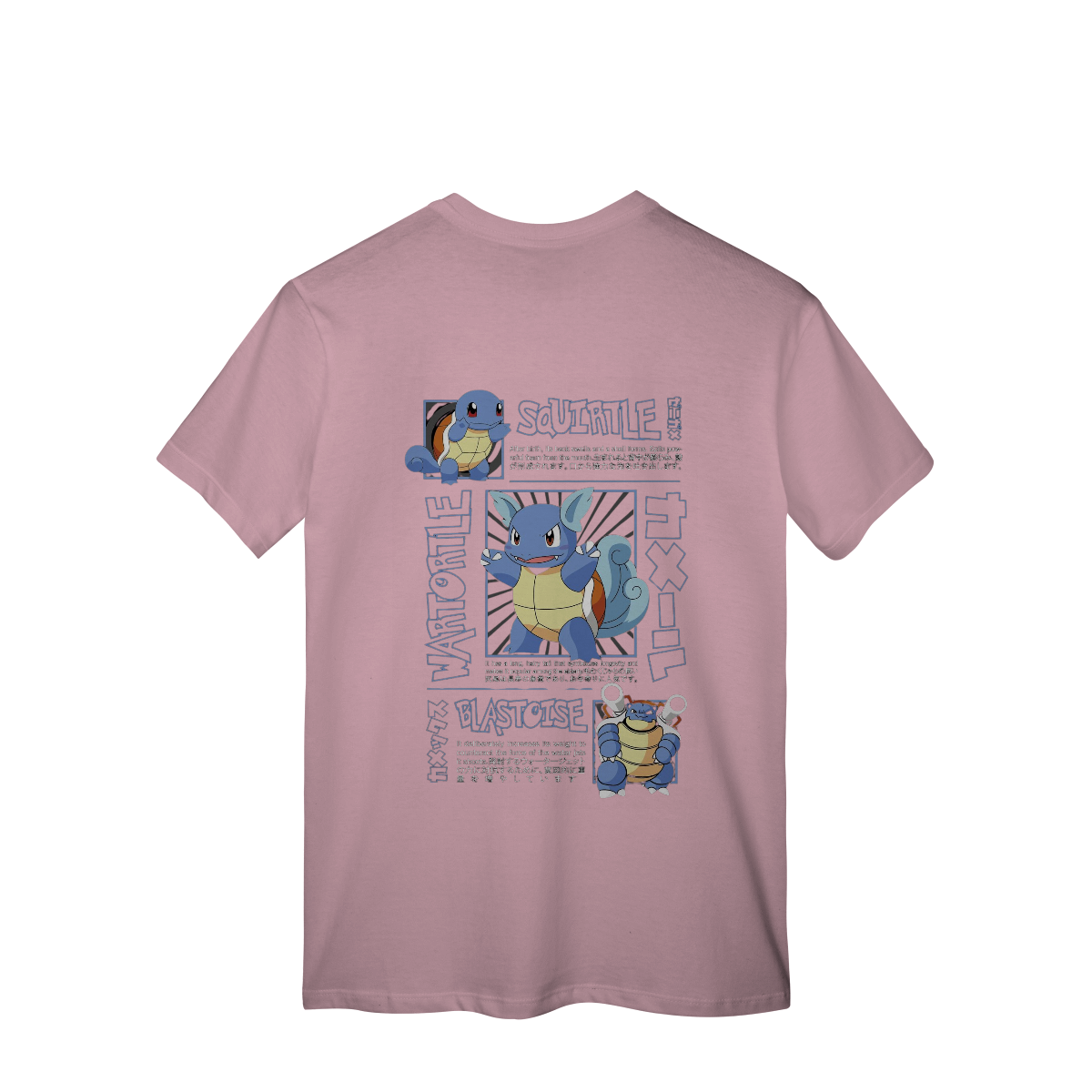 camiseta Squirtle EVO