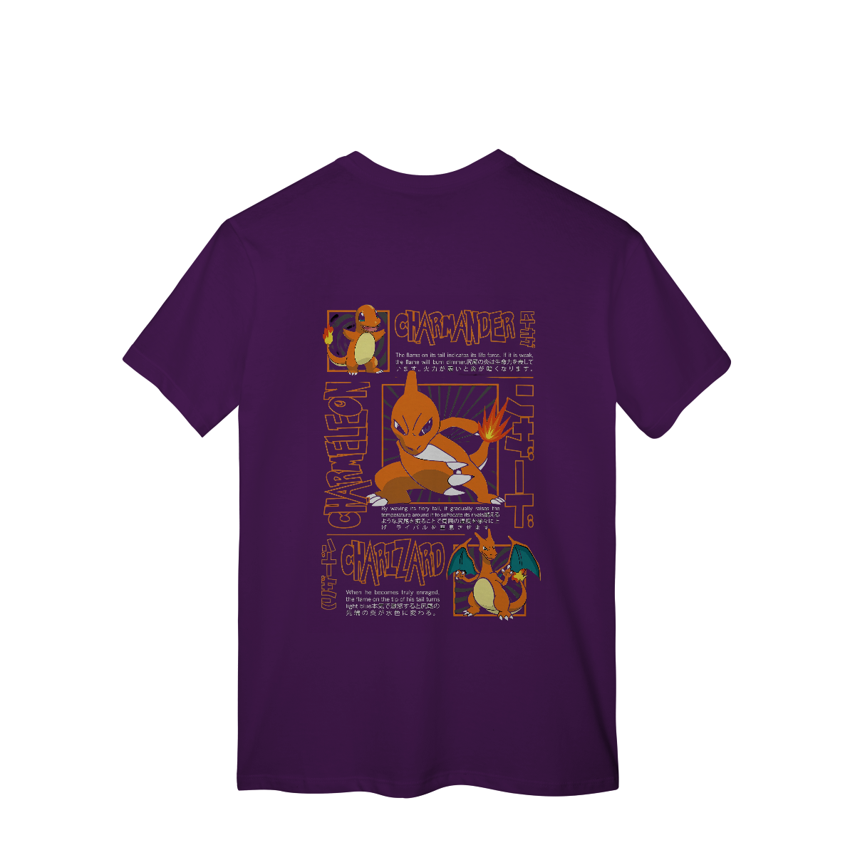 camiseta Charmander EVO