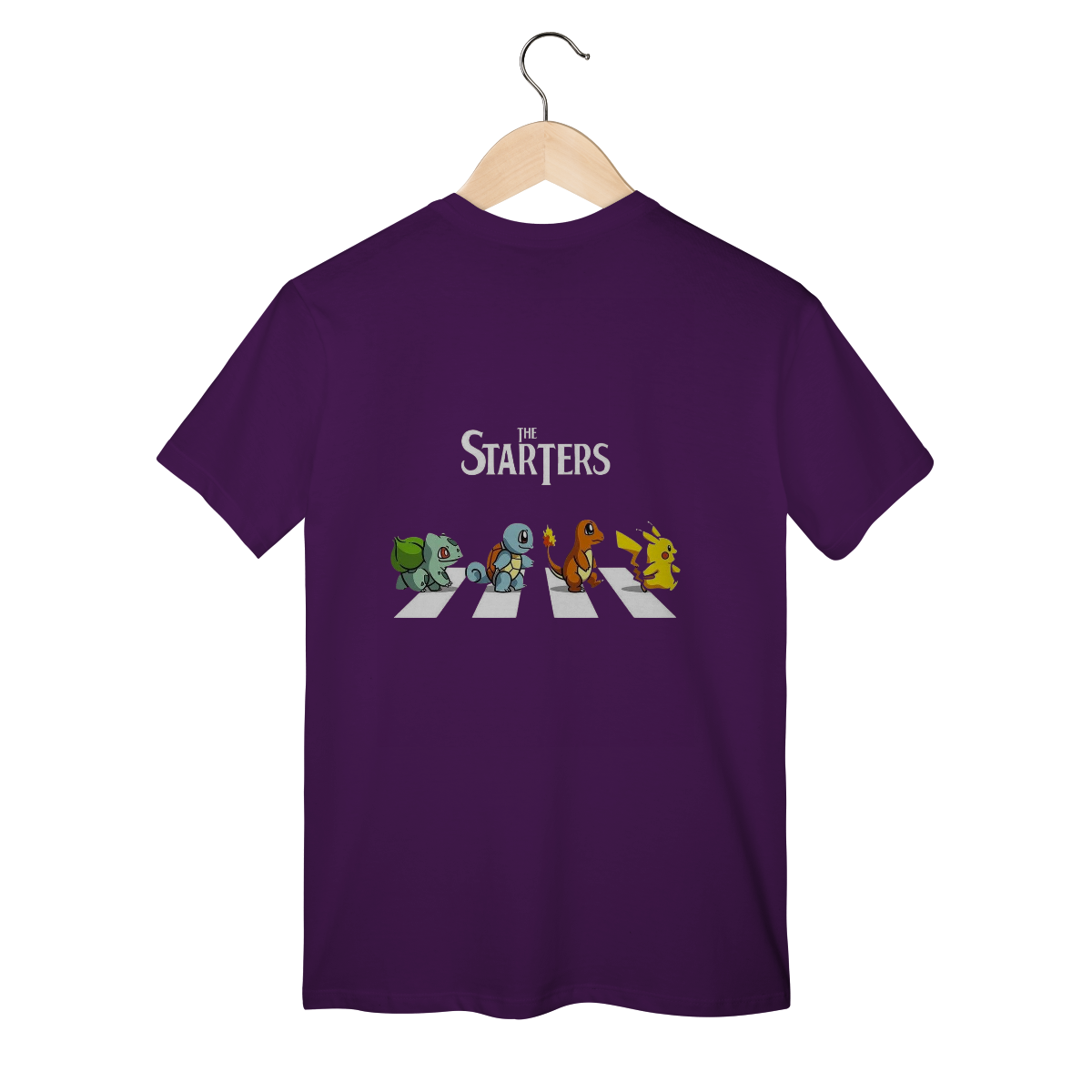 Camiseta Pokemon os iniciais