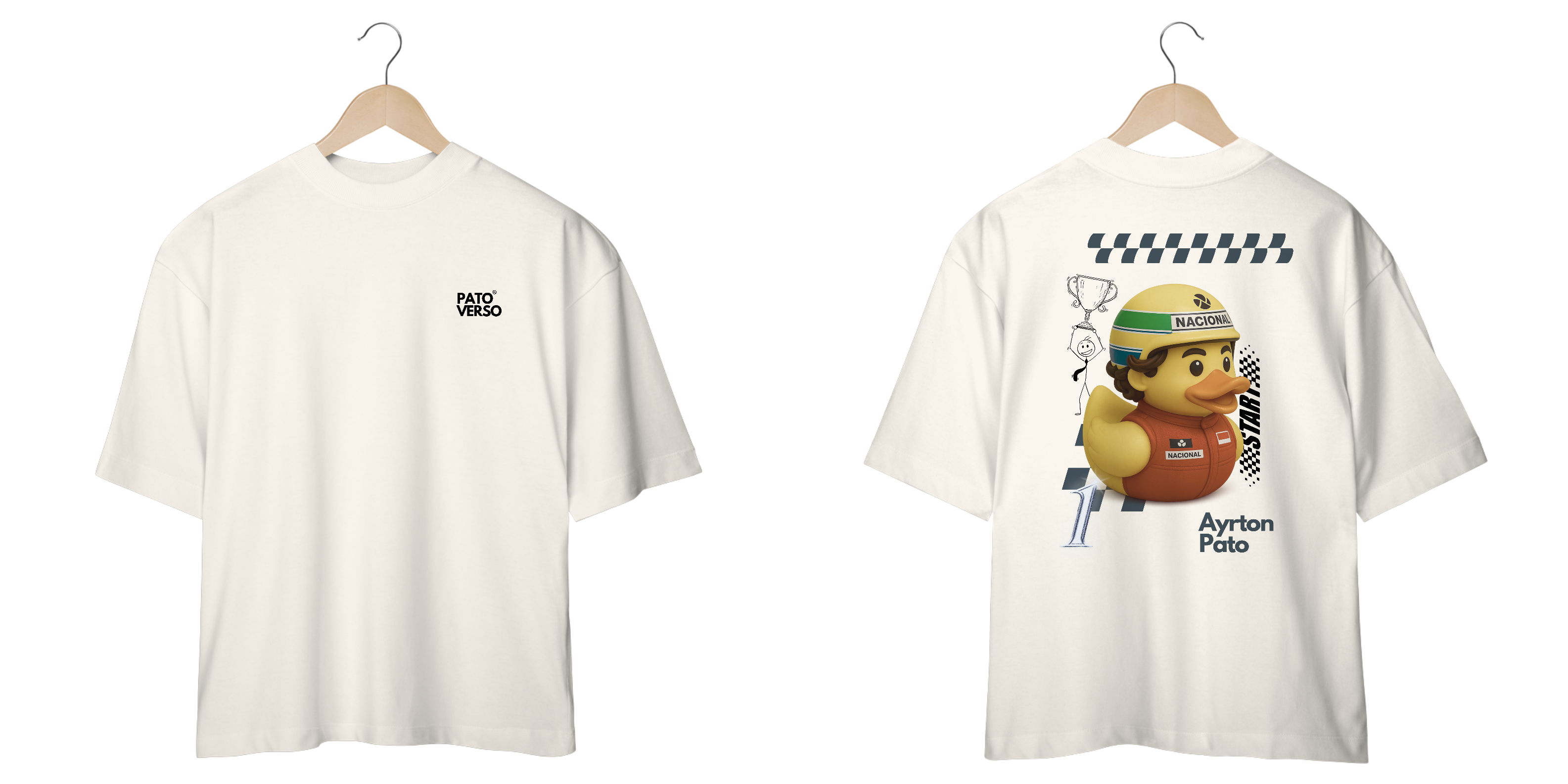 Camiseta Oversized Ayrton Pato