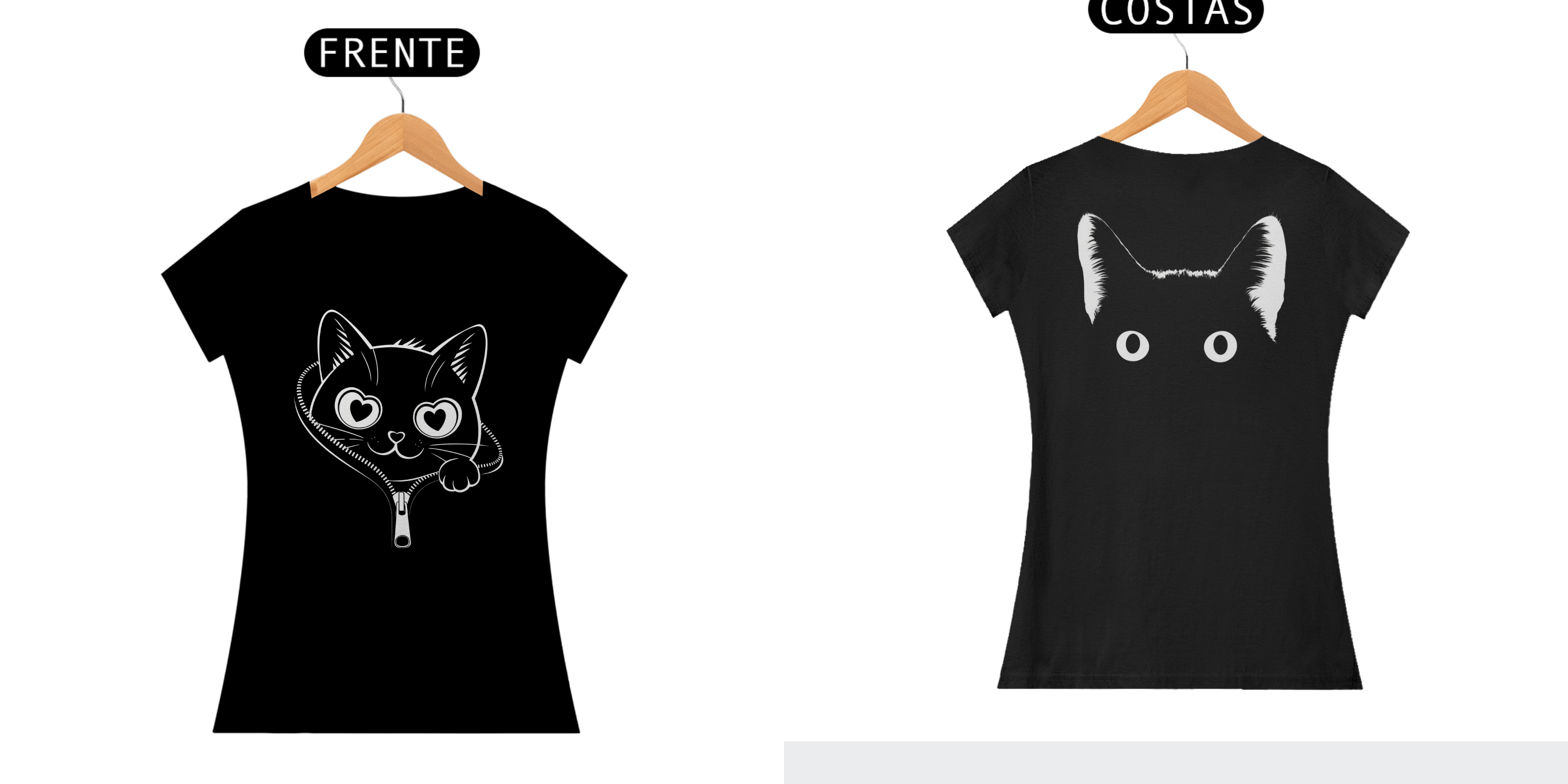 CAMISETA FEMININA CAT