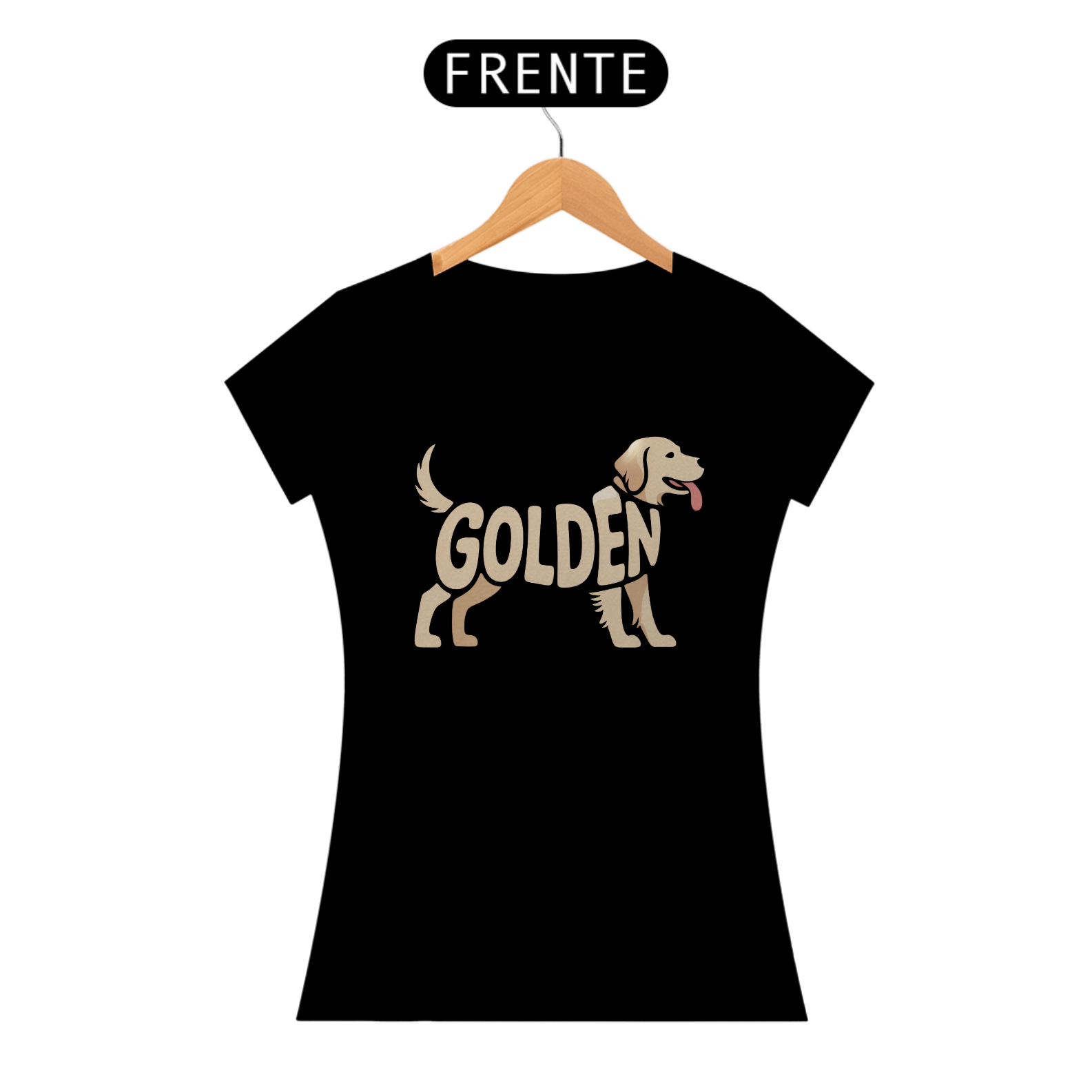 CAMISETA FEMININA GOLDEN