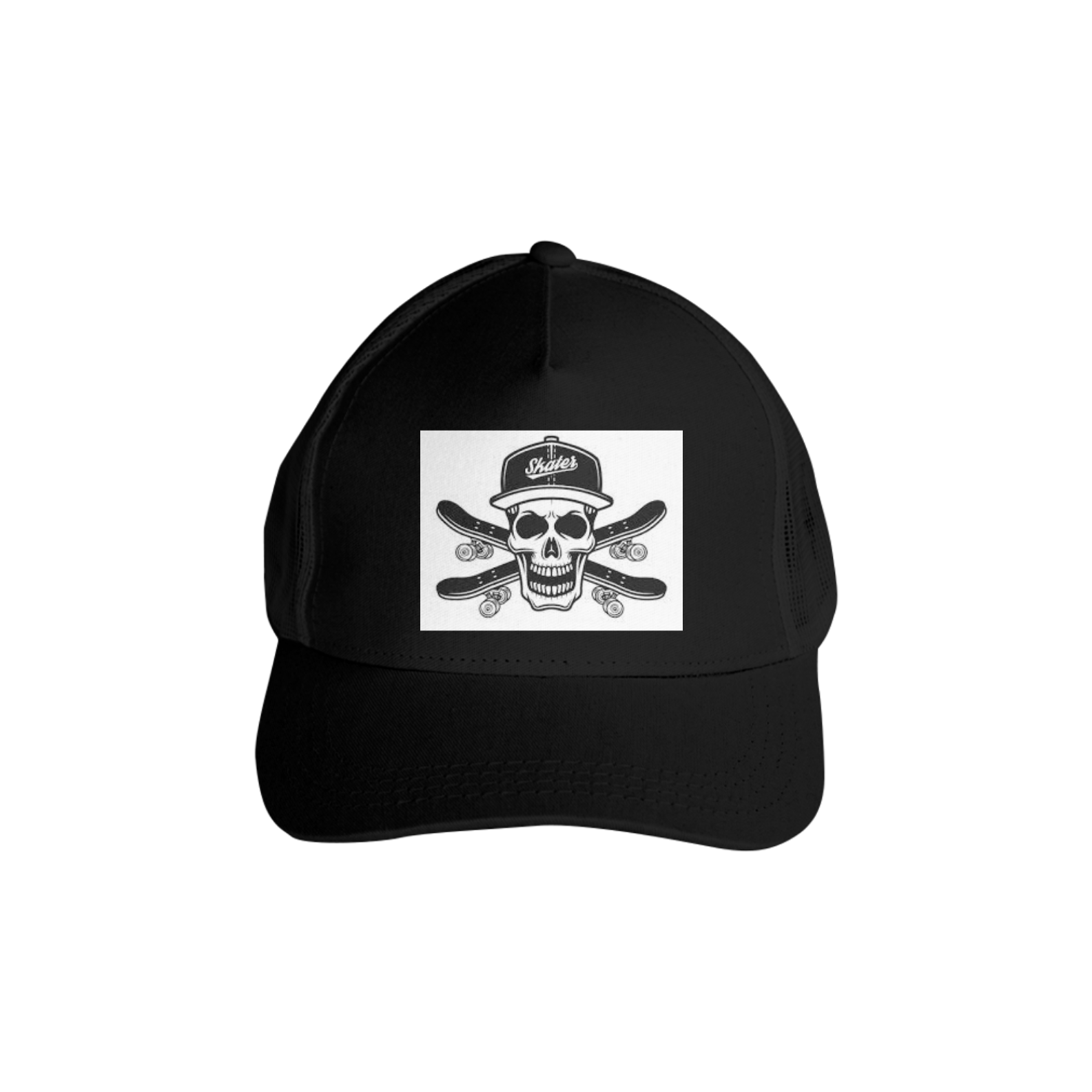 Boné Caveira Skatista