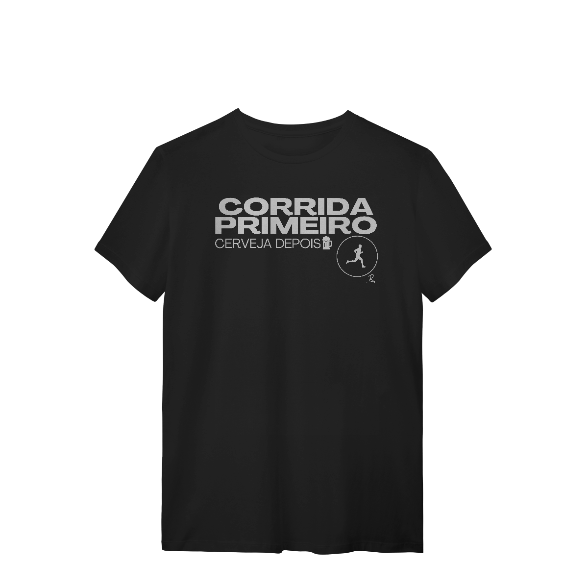 T-shirt - Corrida primeiro, cerveja depois