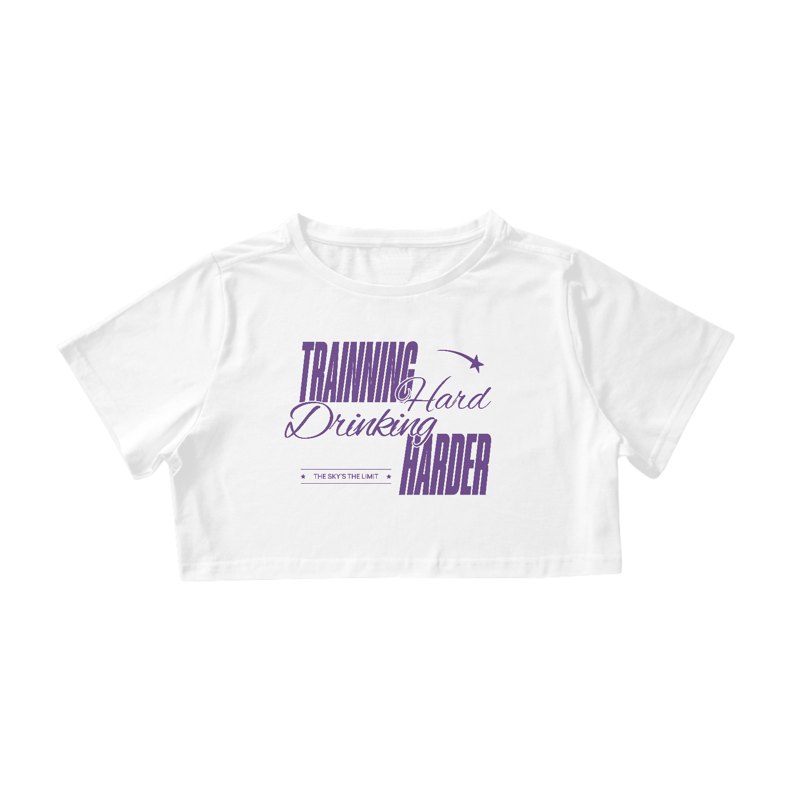 CROPPED DRINKING HARDER