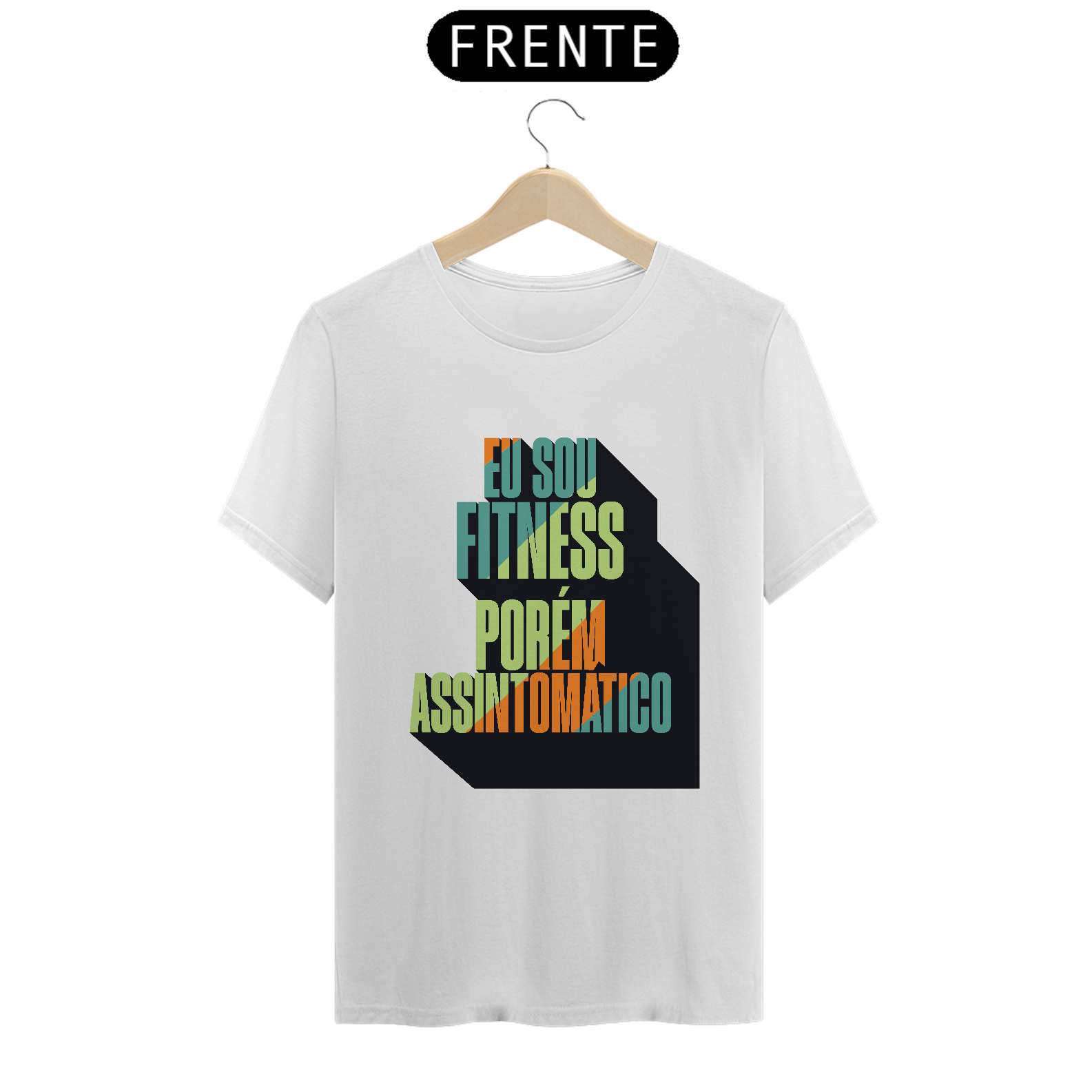 T-SHIRT FITNESS ASSINTOMÁTICO