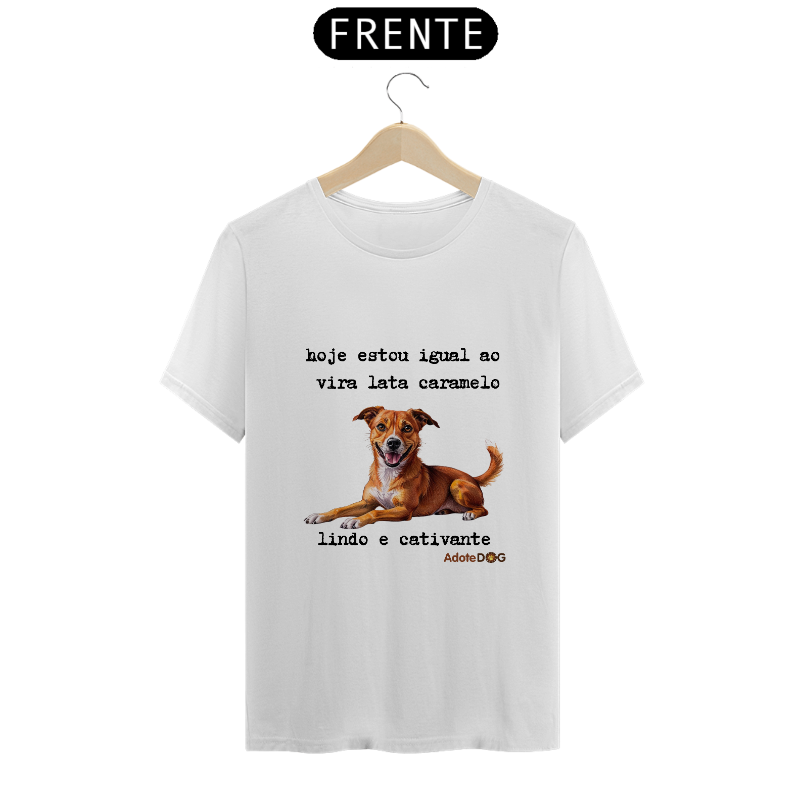 Camiseta T-Shirt Caramelo