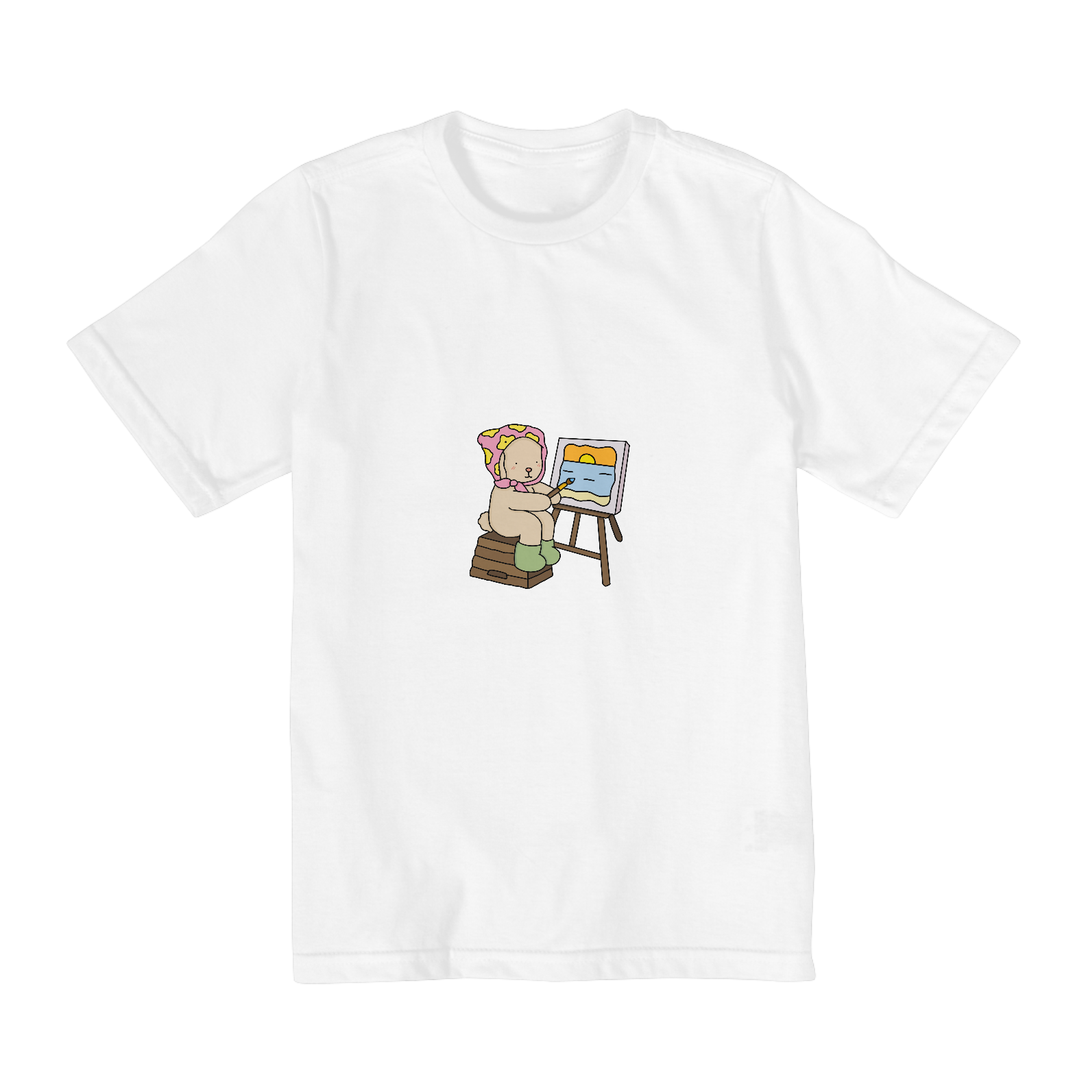 Camiseta Infantil Pintura