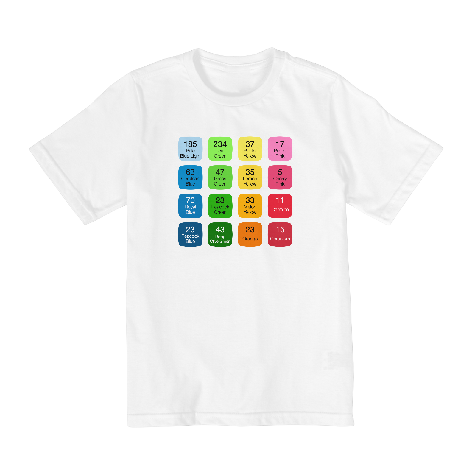 Camiseta Paleta Touch Kids