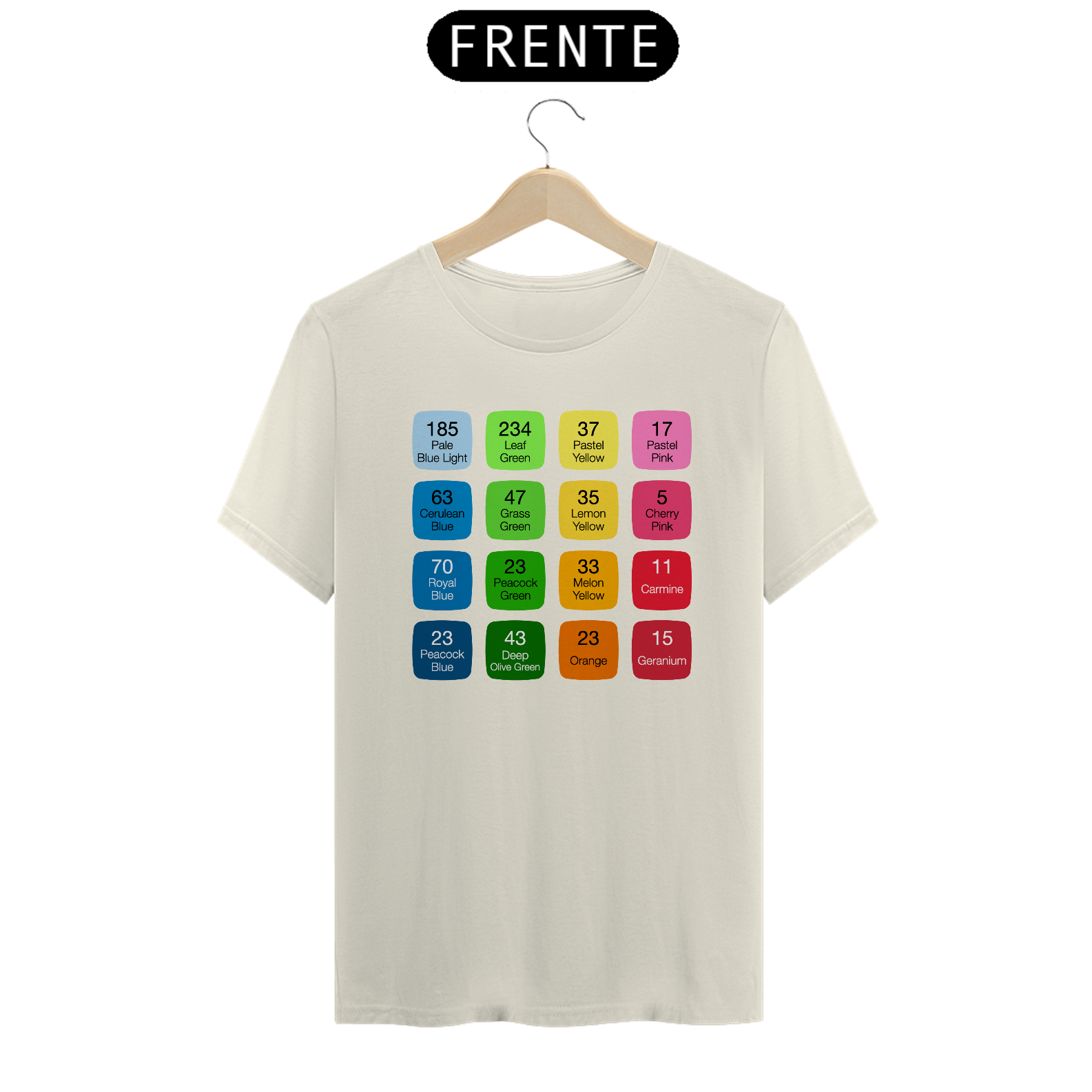 Nome do produto: Camiseta Paleta Touch