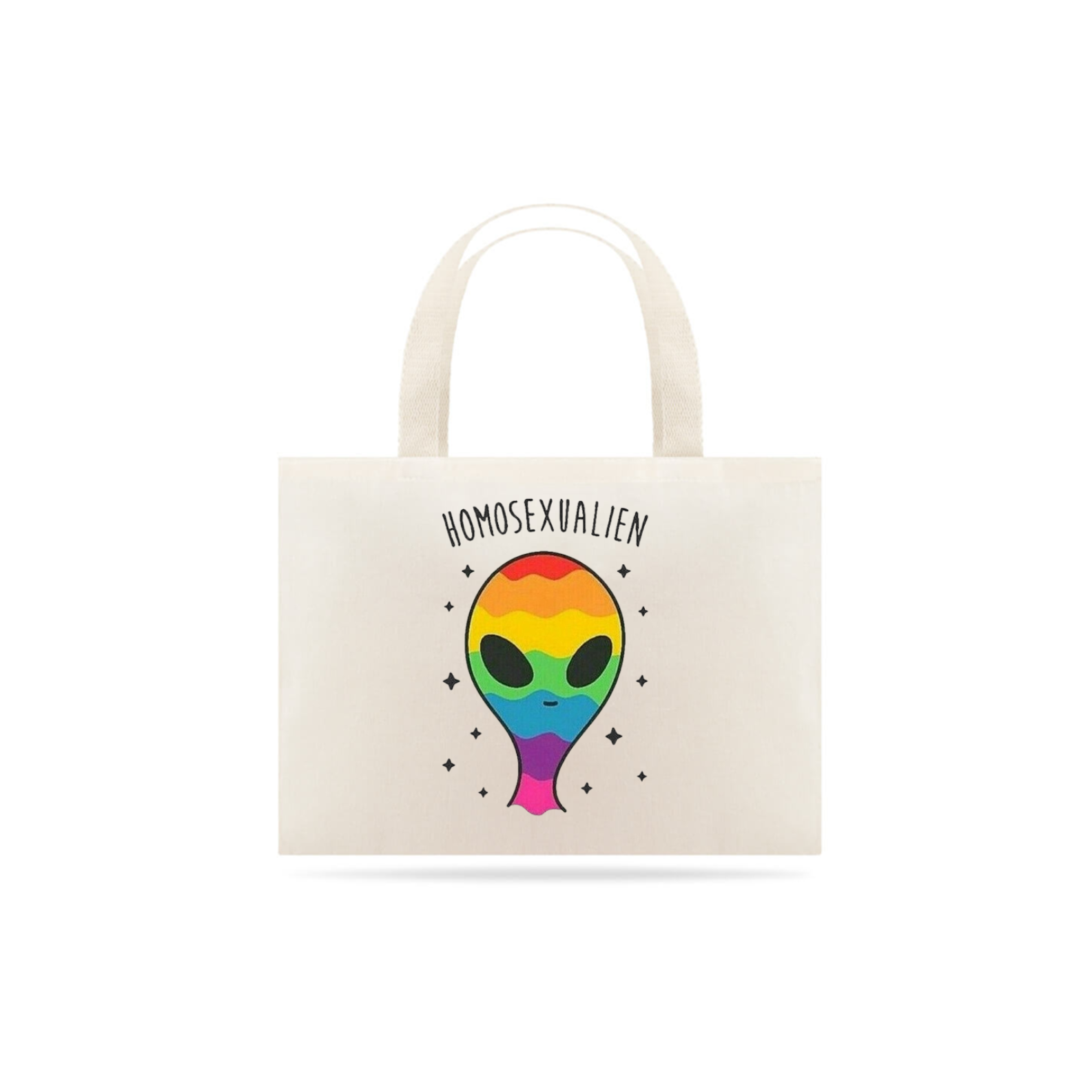 Ecobag estampa homosexualien 