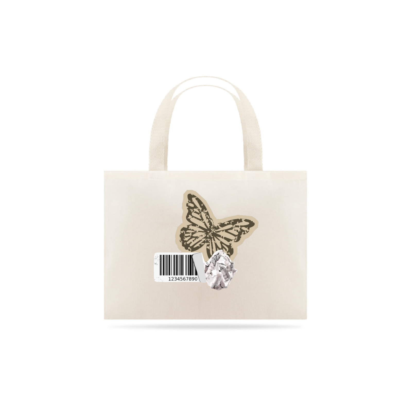 Ecobag estampa fly cod