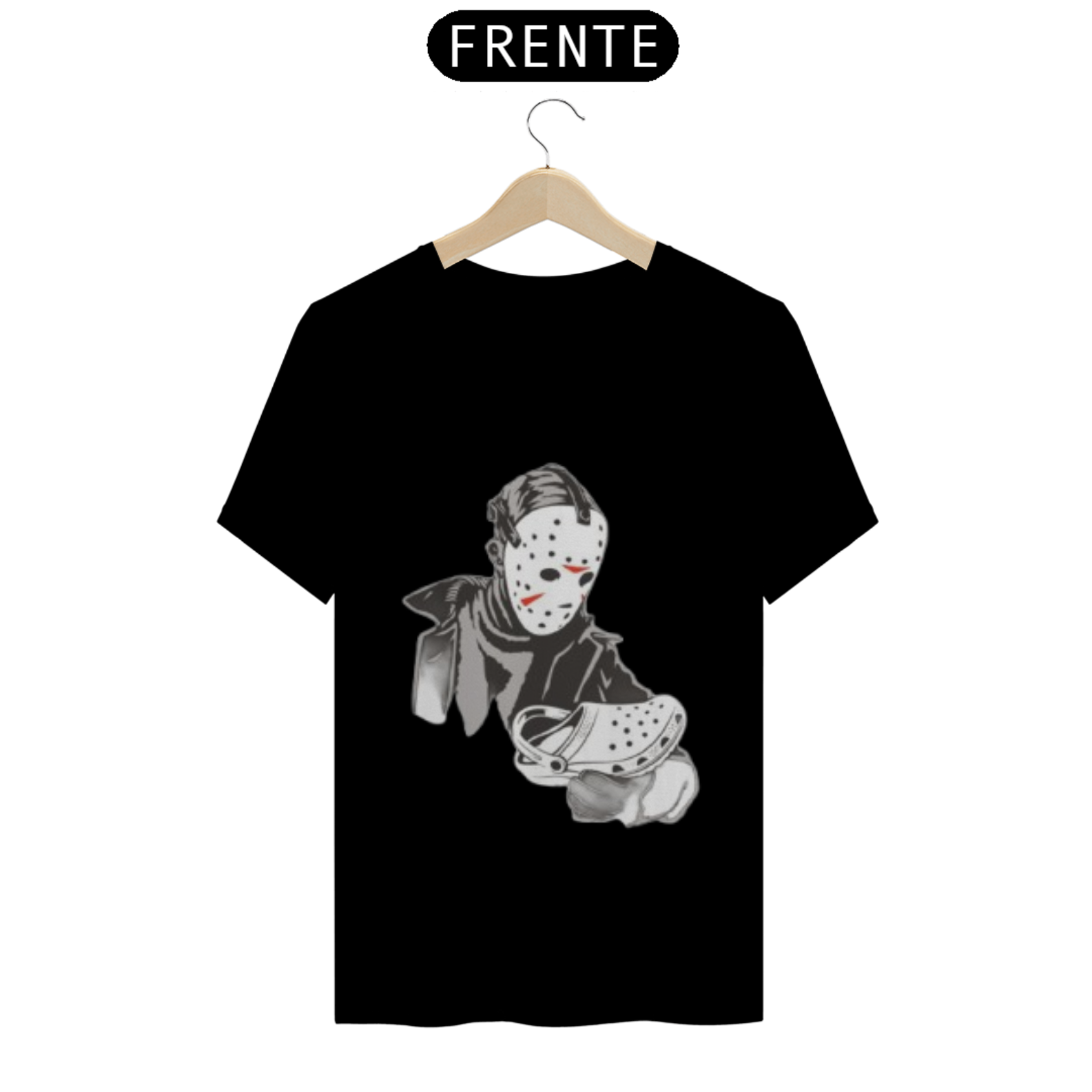 Camisa estampa jason and crocs