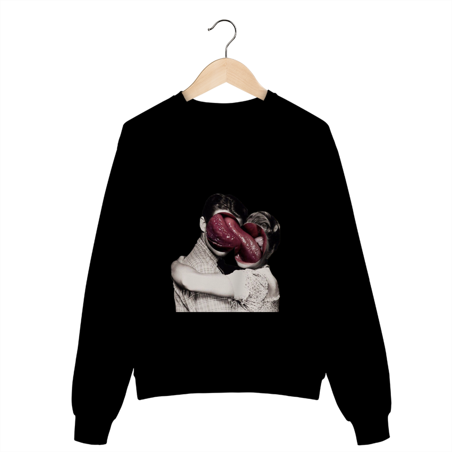 Camisa estampa entre línguas nossas