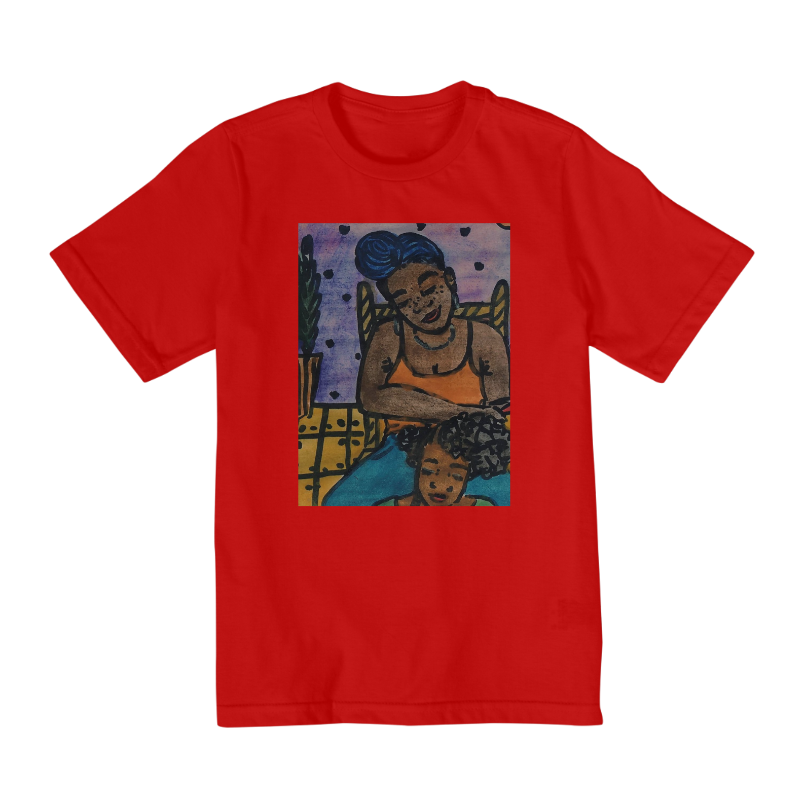 Camiseta Infantil Tranças