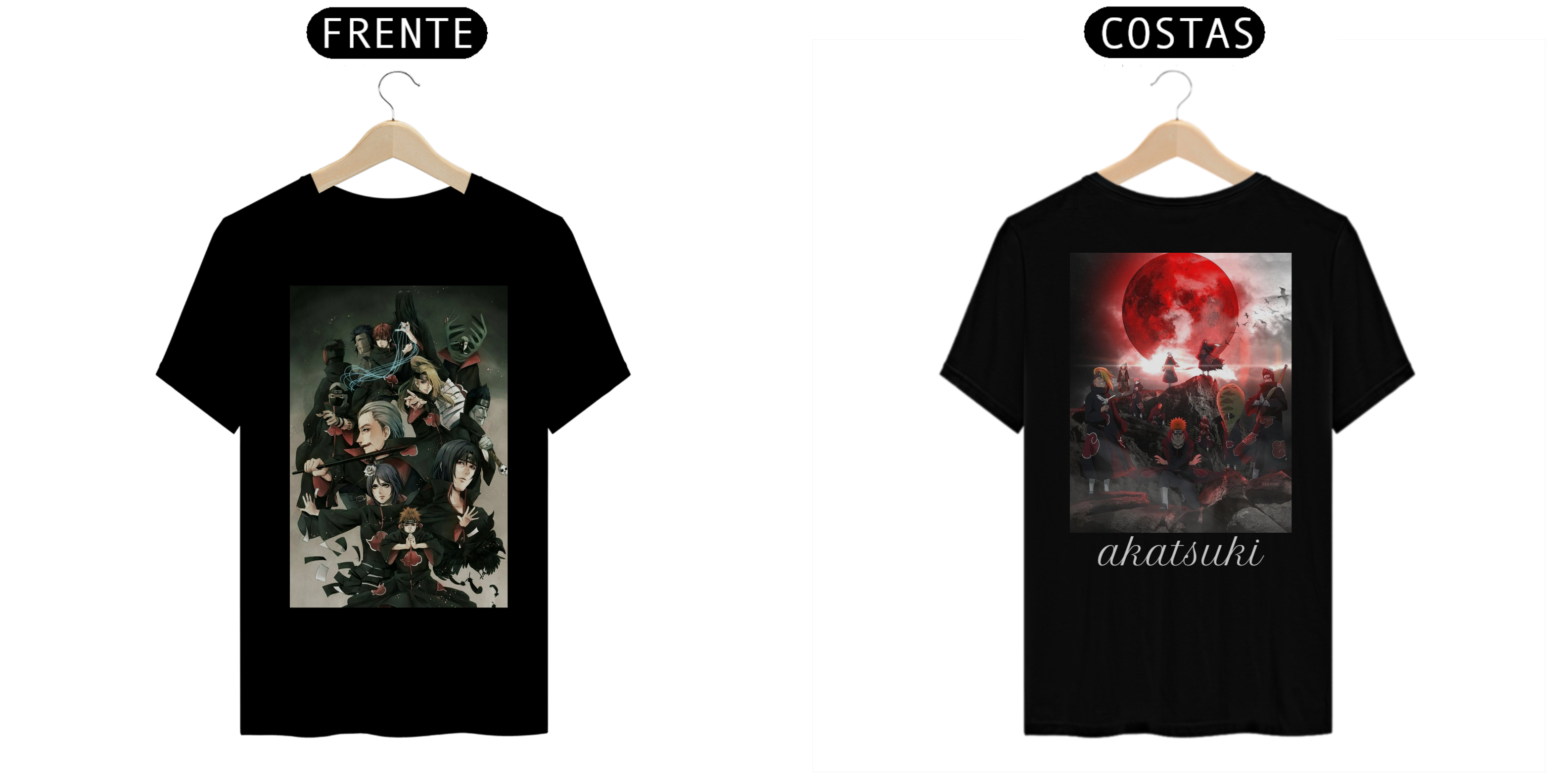 camiseta akatsuki