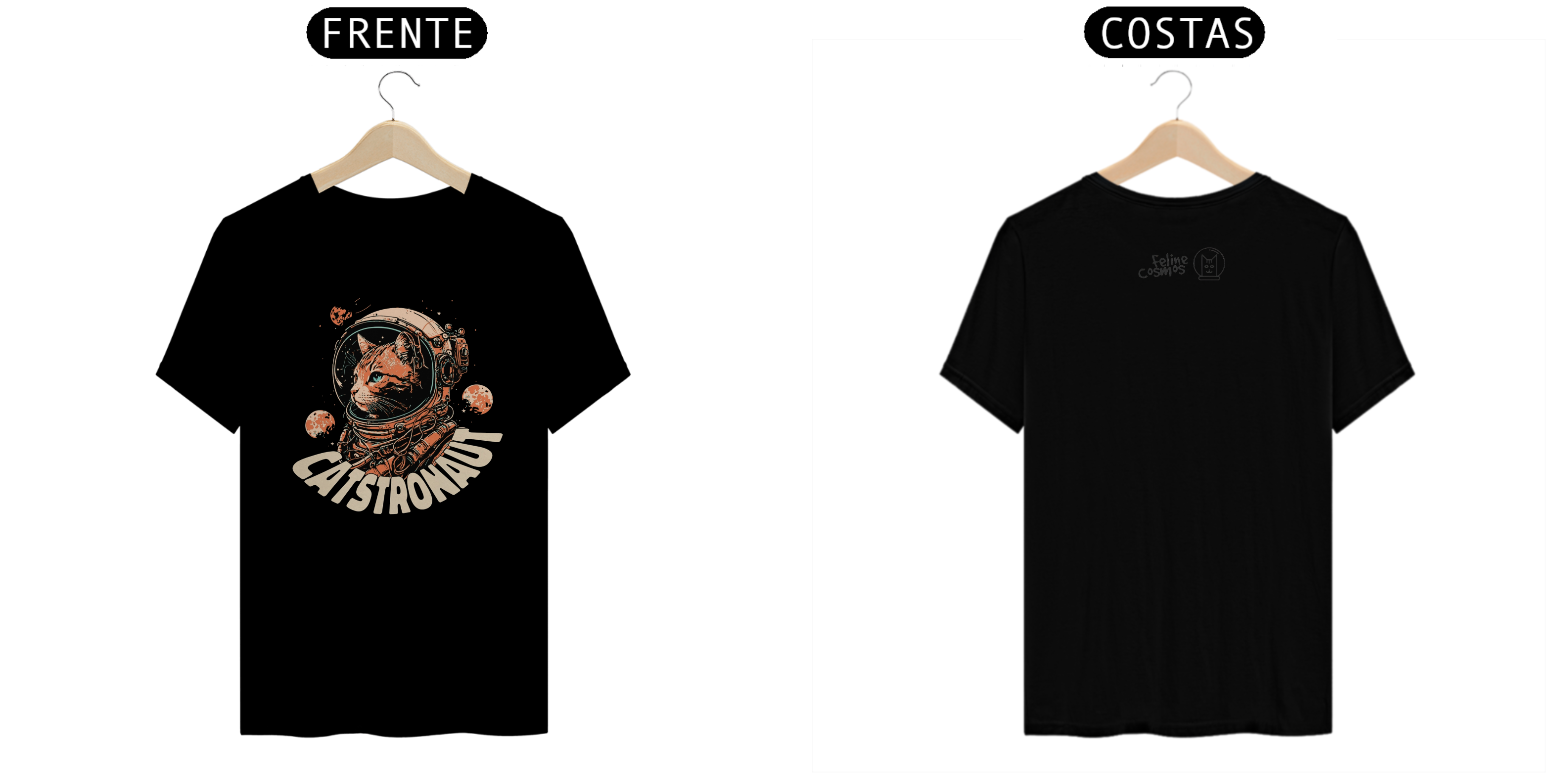 Camisa Catstronaut