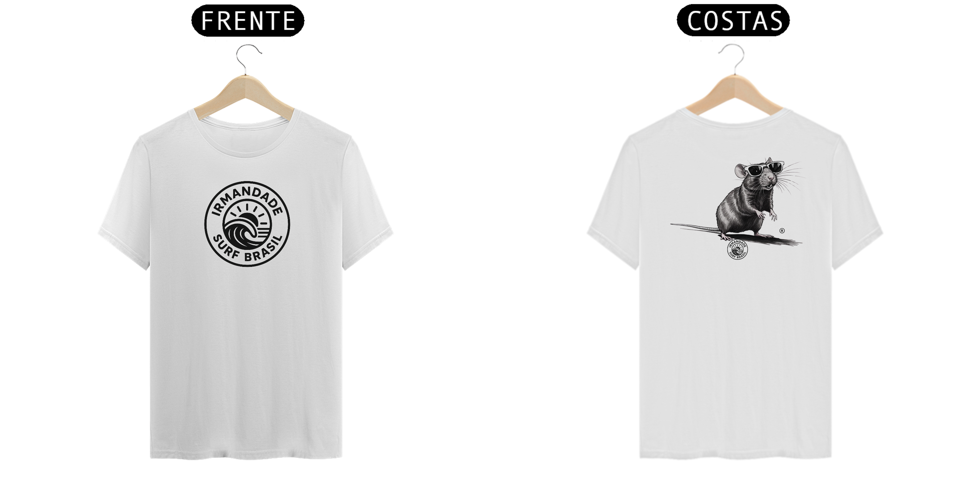 Nome do produto: Camisa unisex Irmandade Surf Brasil - Dom Rato