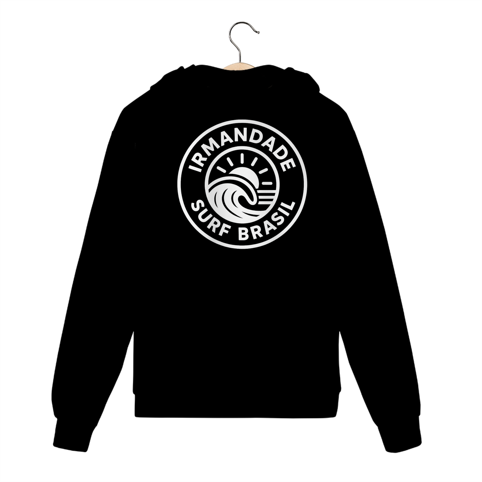 Moletom com ziper Irmandade Surf Brasil