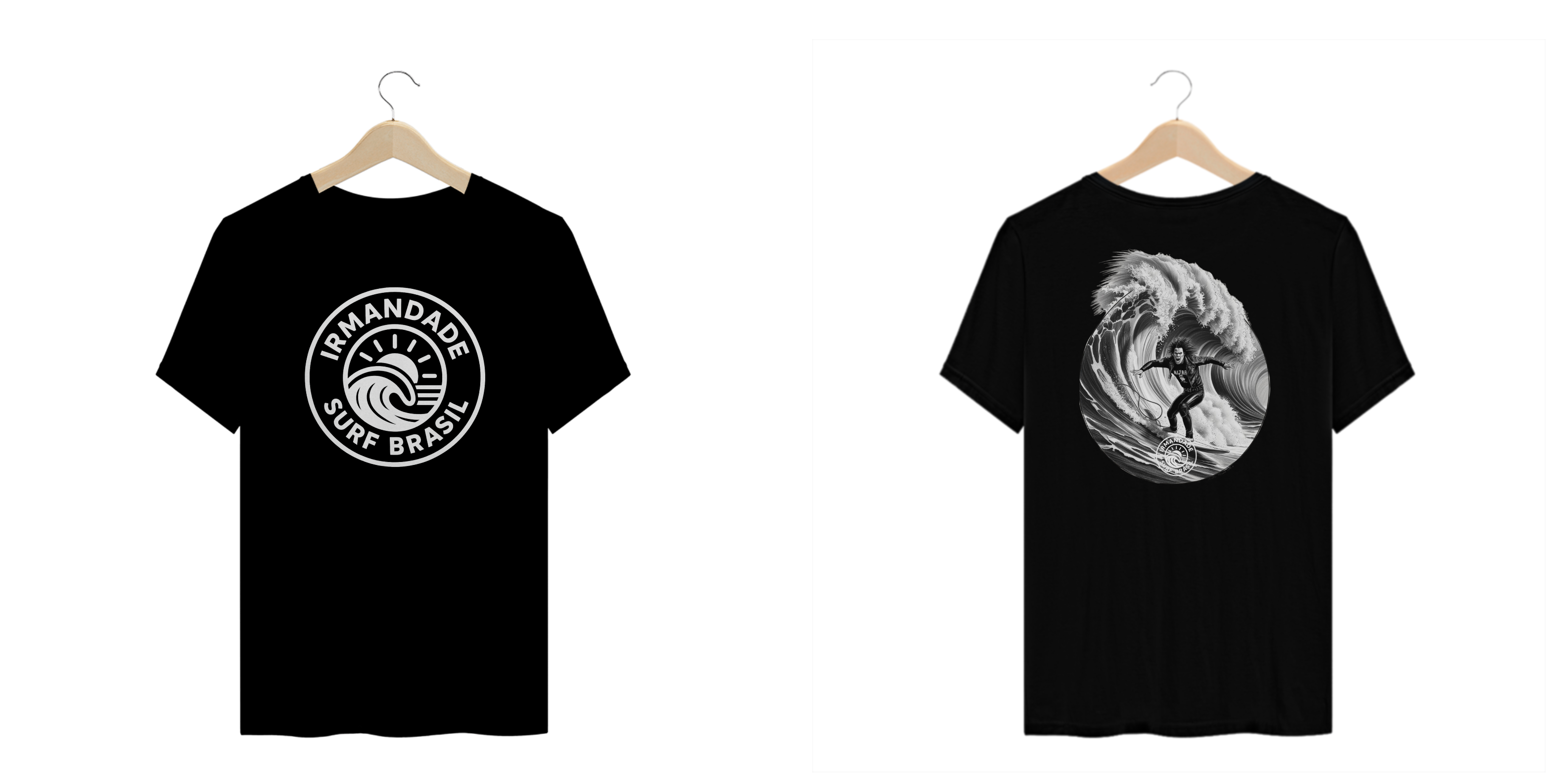 Nome do produto: Camisa unisex Irmandade Surf Brasil - Surfista Punk