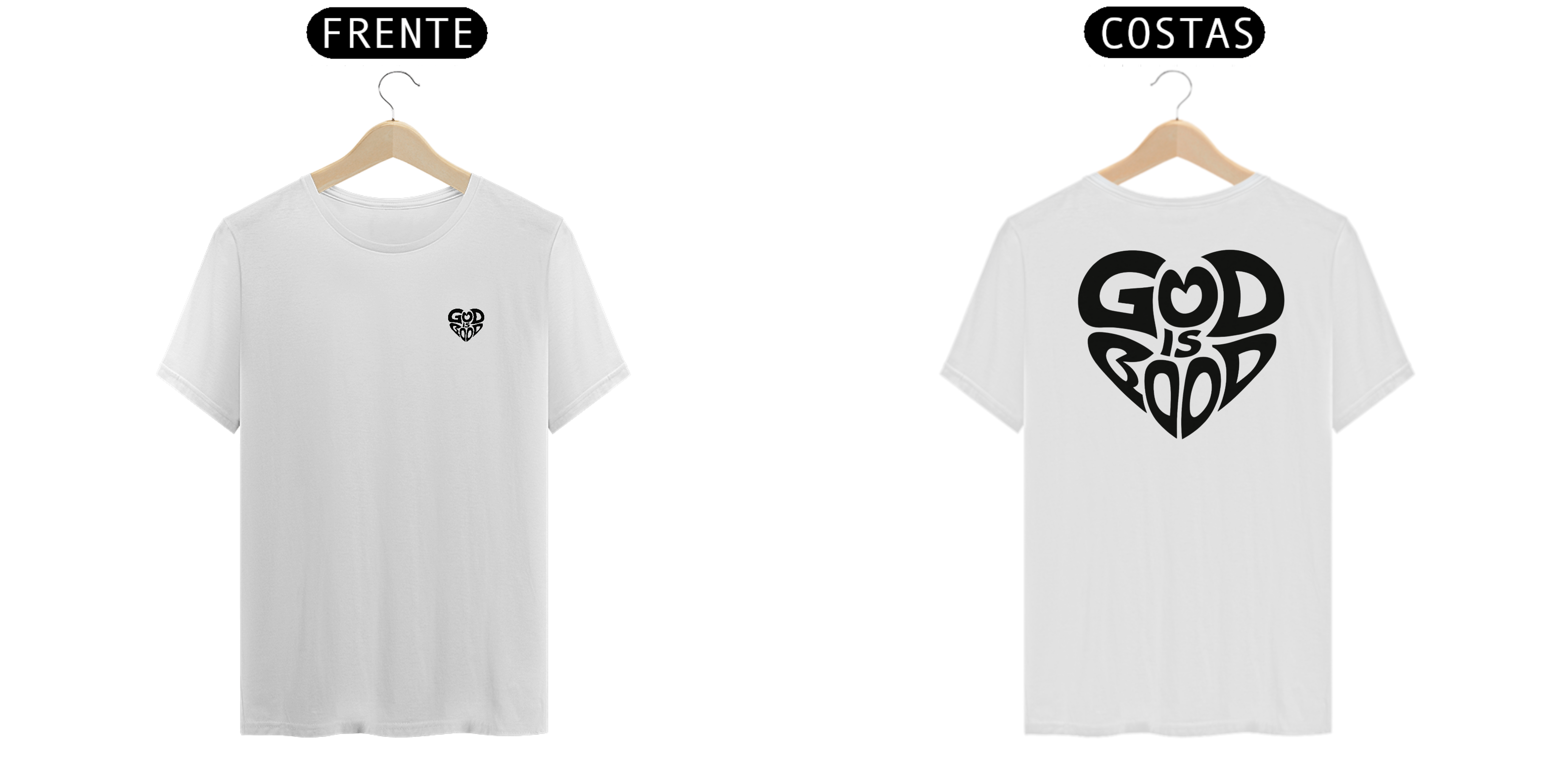 camiseta god is good ( deus e bom )