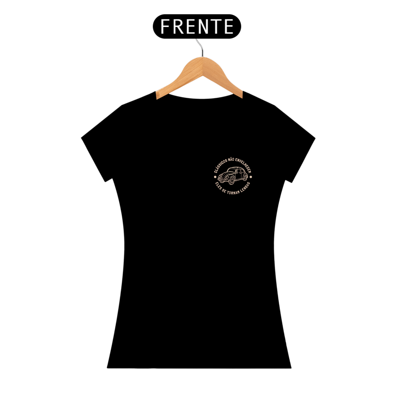 Camiseta Classicos não envelhecem - Femenina 