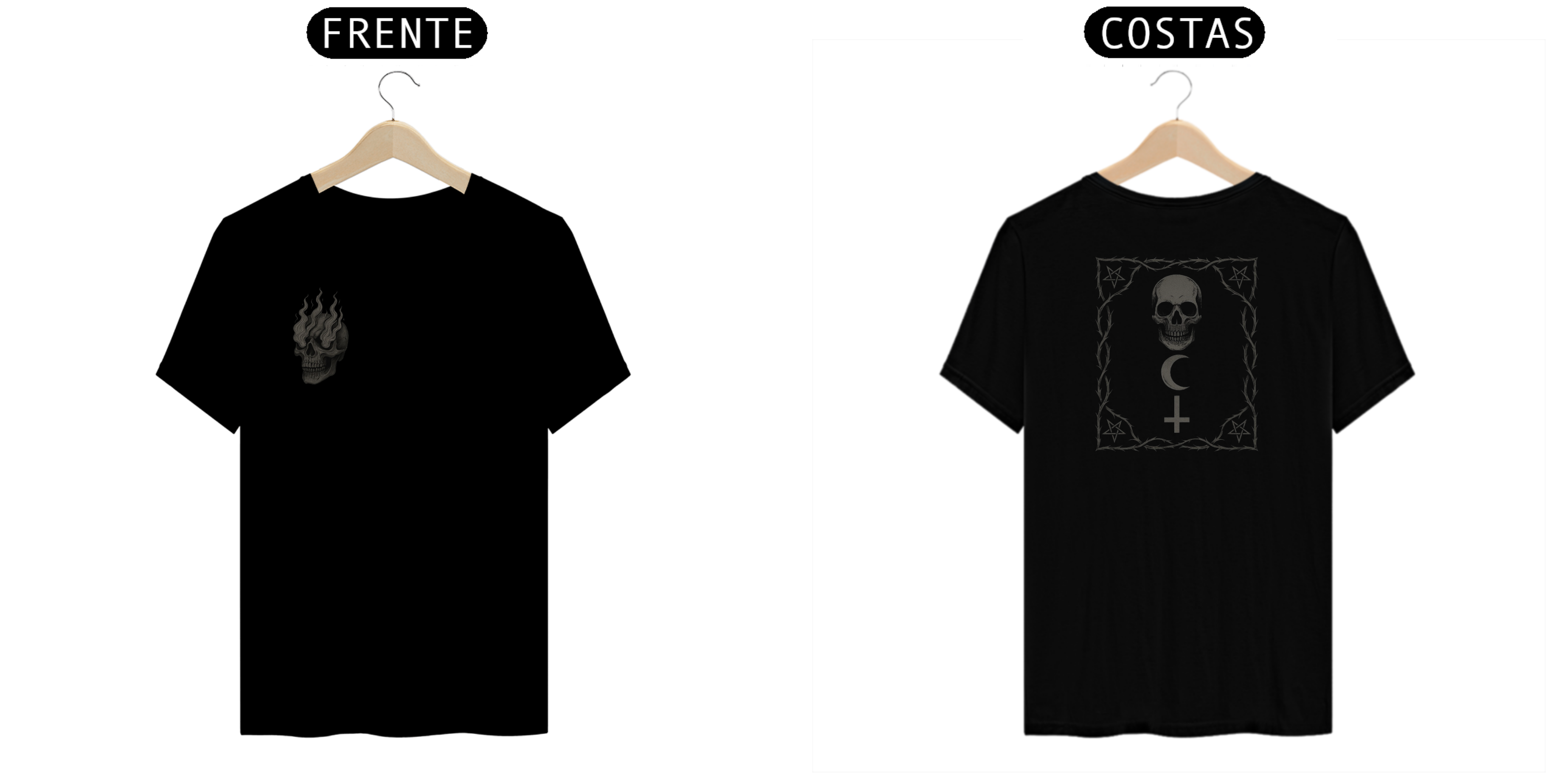 Camiseta Preta Premium | DarkStore