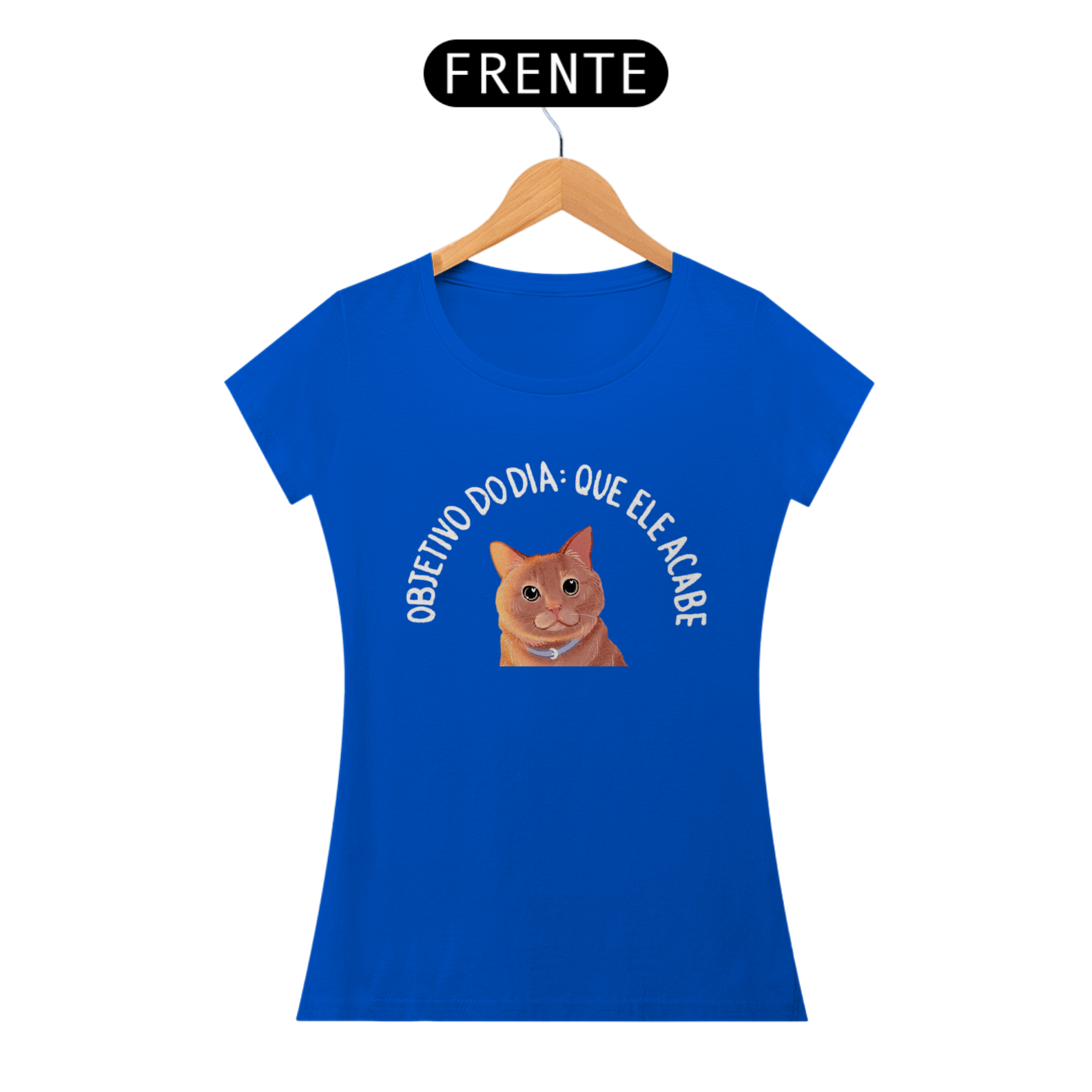 Camiseta - Objetivo do dia: Que ele acabe!