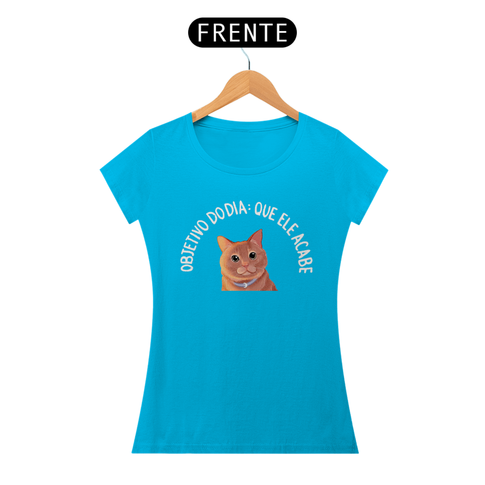 Camiseta - Objetivo do dia: Que ele acabe!