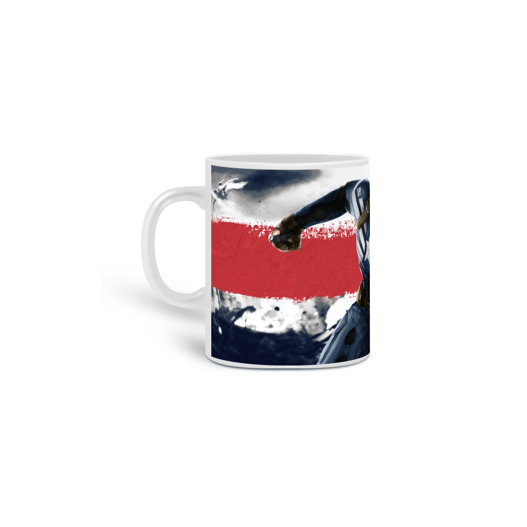 caneca capitão america 
