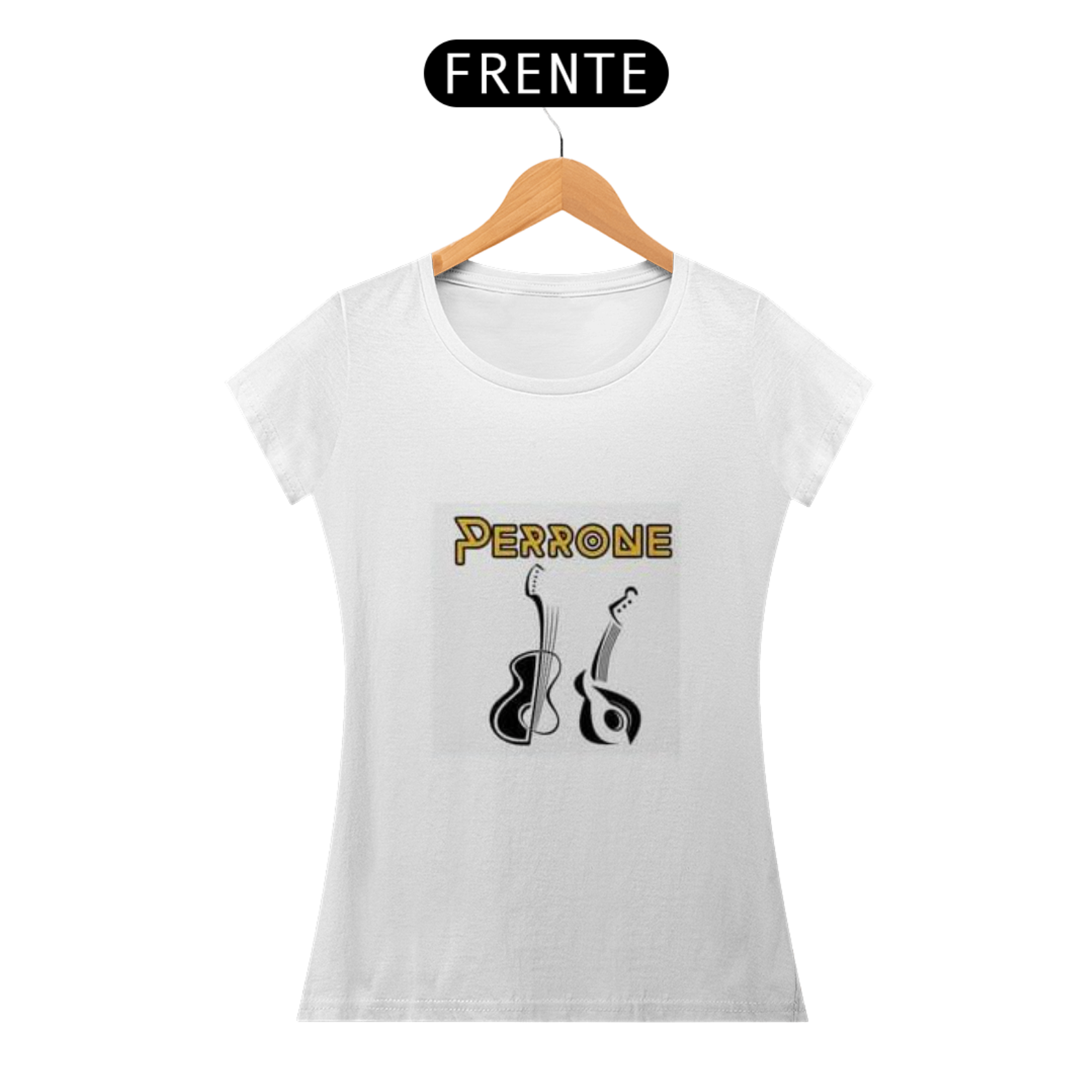 Camiseta Perrone Dois Violões - Feminina 