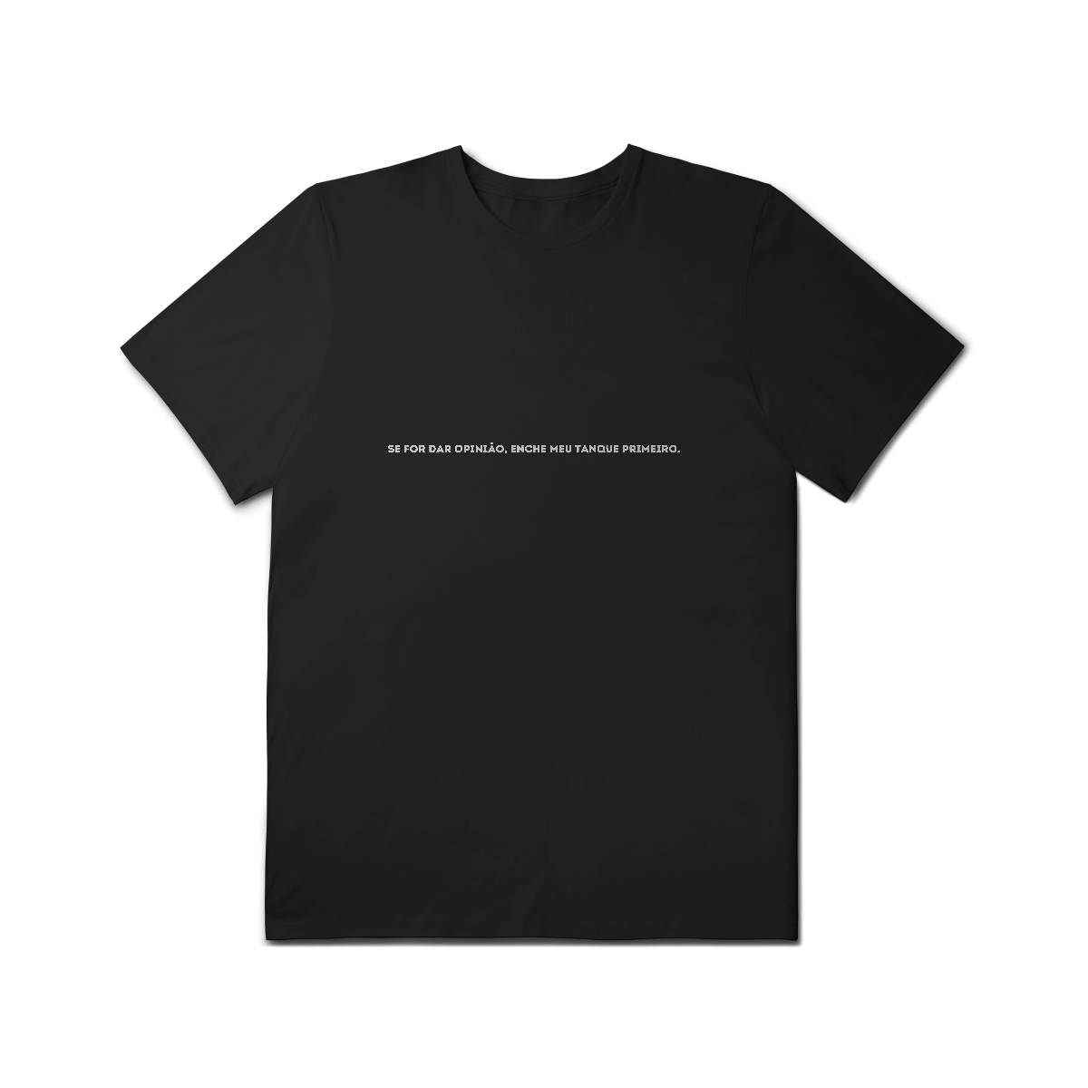 Camiseta Plus Size Se for dar opinião