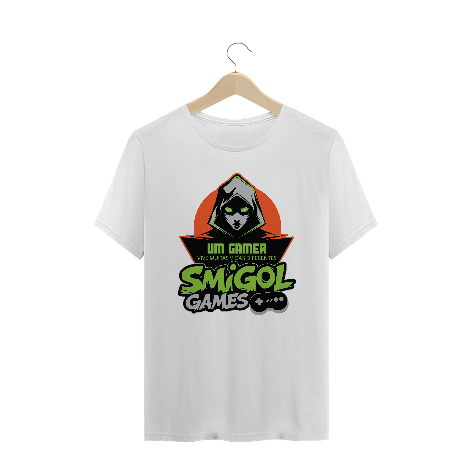 Camiseta Plus Size  - Smigol Games