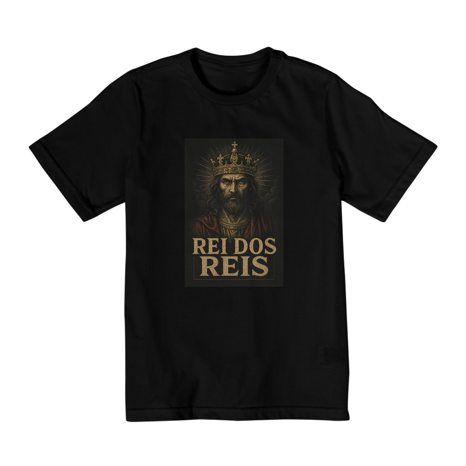 Camiseta rei do  Reis infantil
