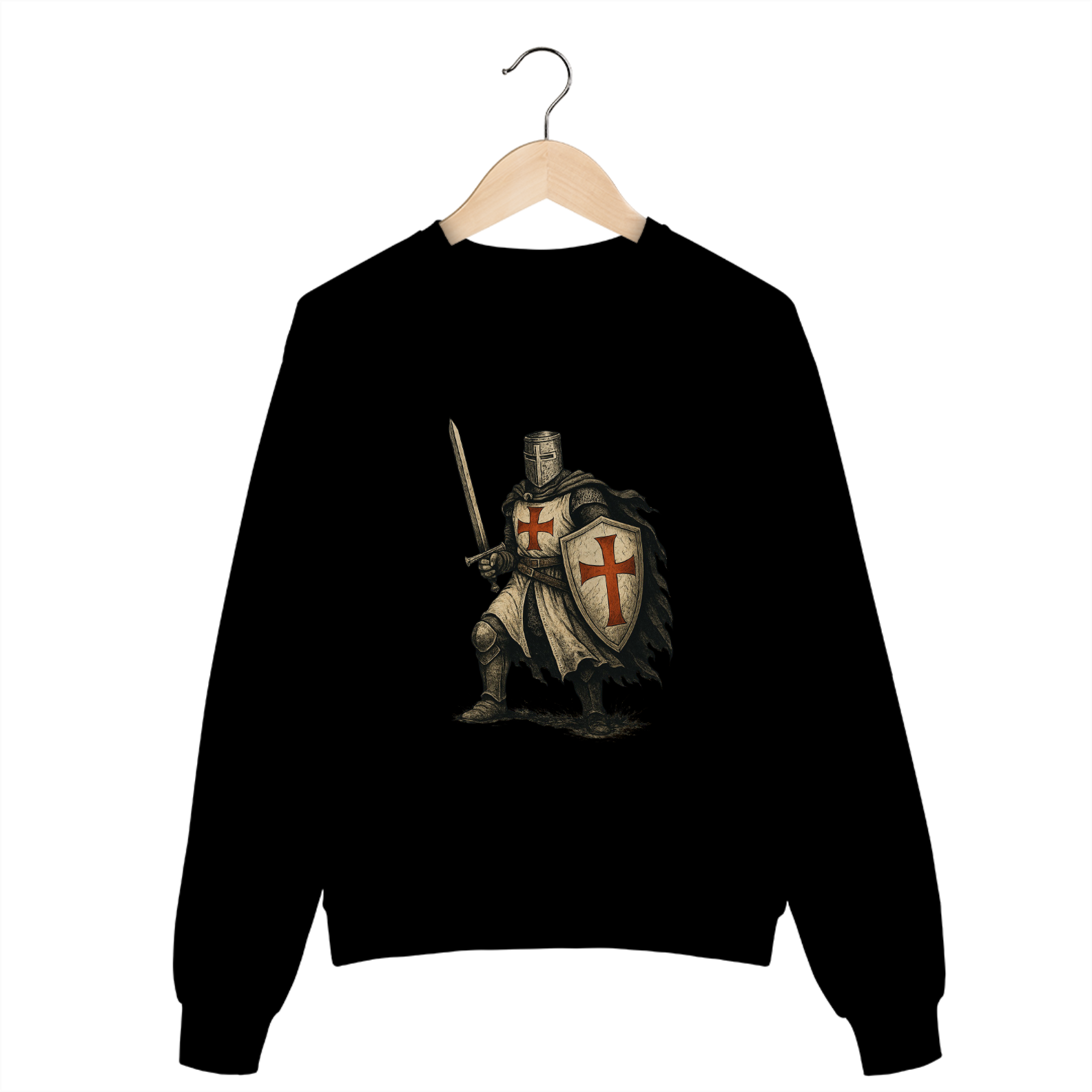 Moletom cavaleiro templário