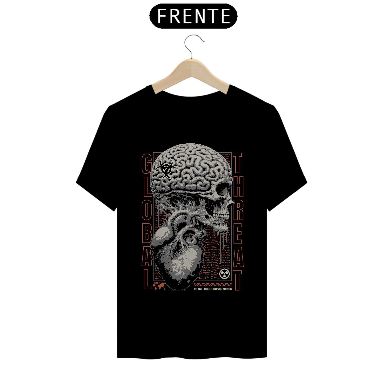 Camiseta Brain