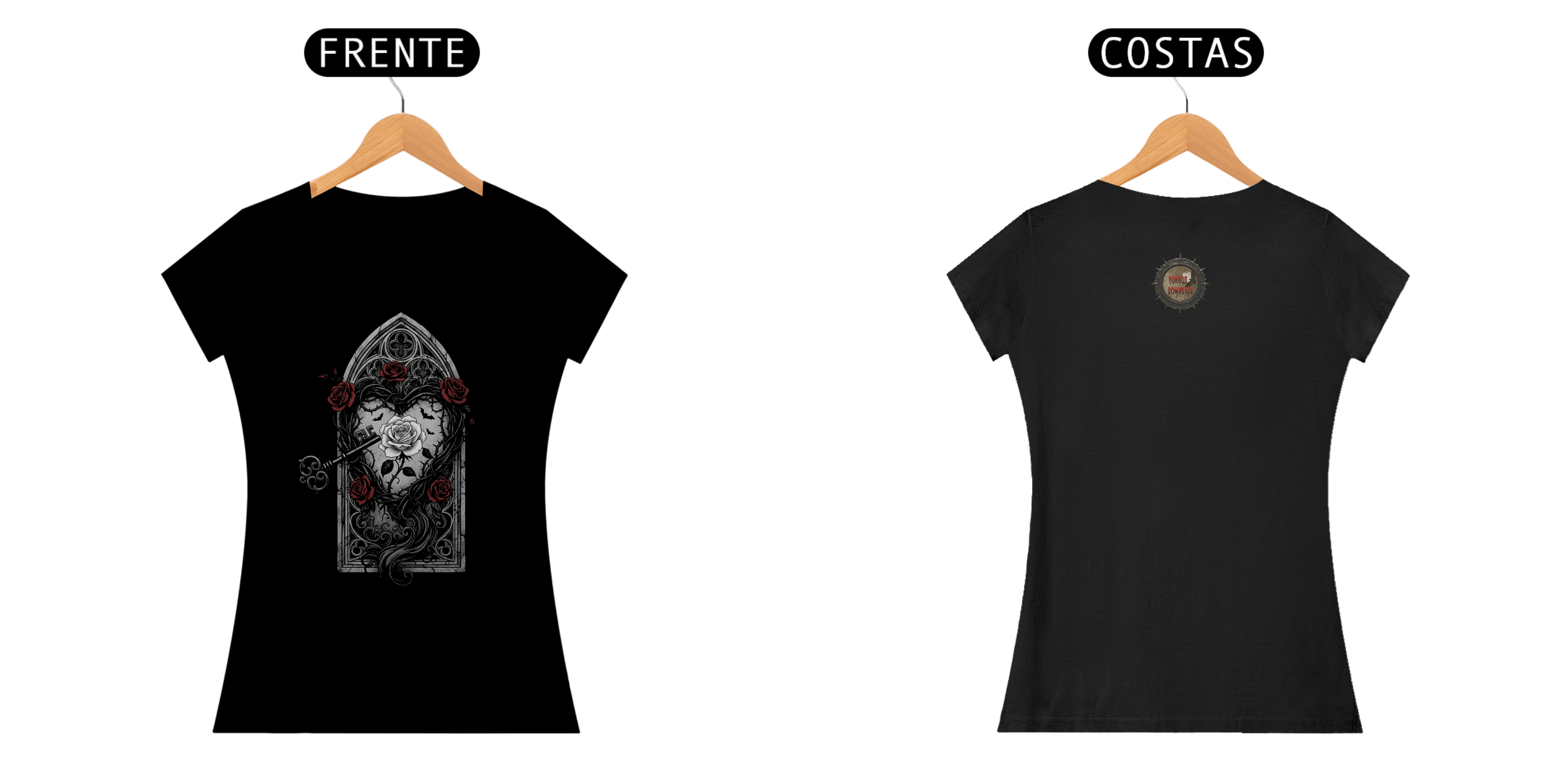 Camiseta Baby Long Vitral do Destino