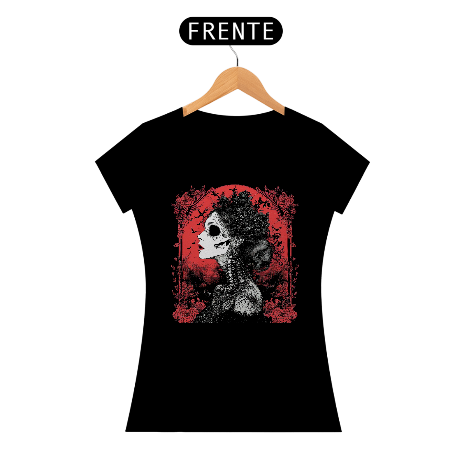 Camiseta Baby Long Dark Bella