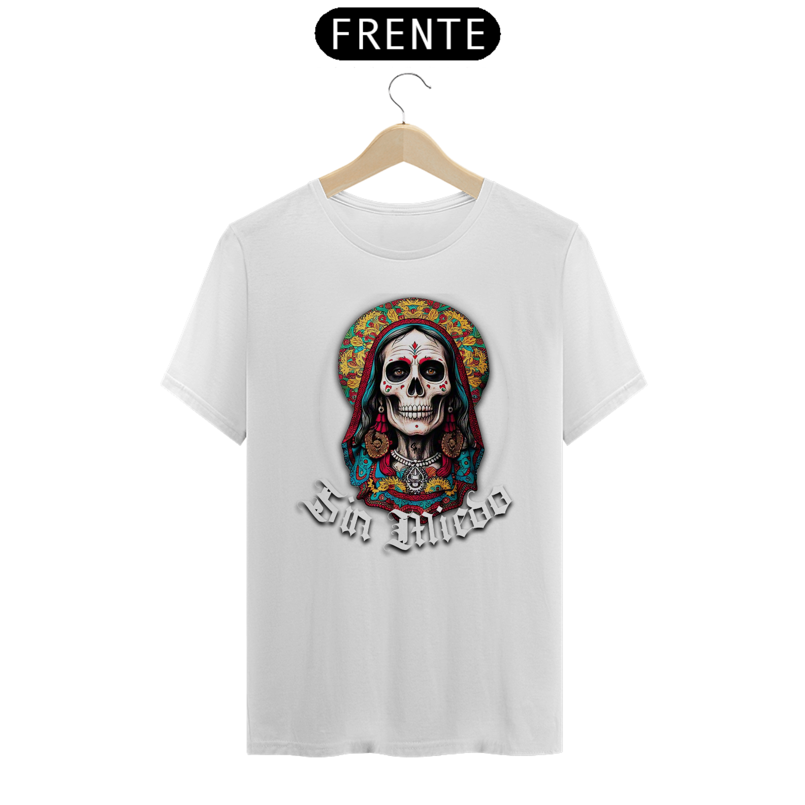 Camiseta Catrina Sin Miedo