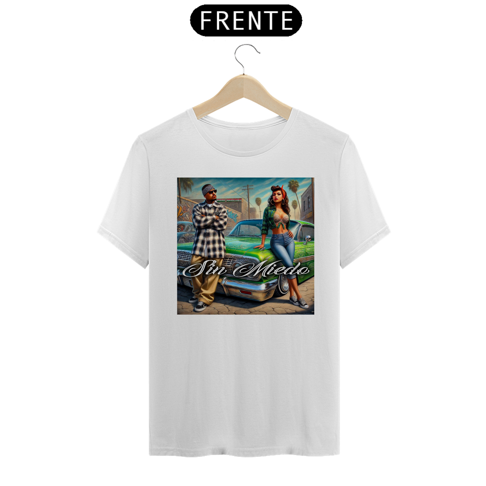 Camiseta Chicanos Sin miedo
