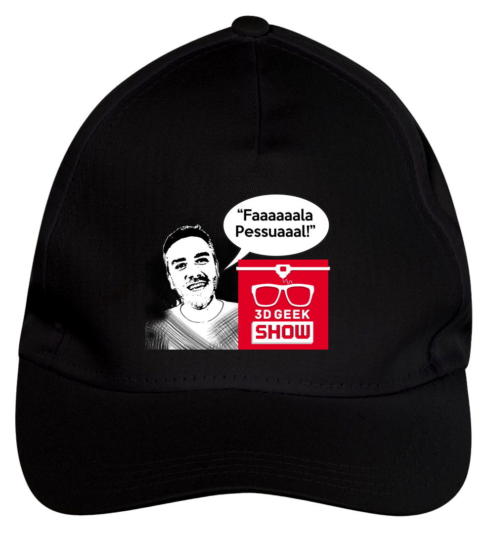 Nome do produto  Boné Fala Pessoal - 3D Geek Show