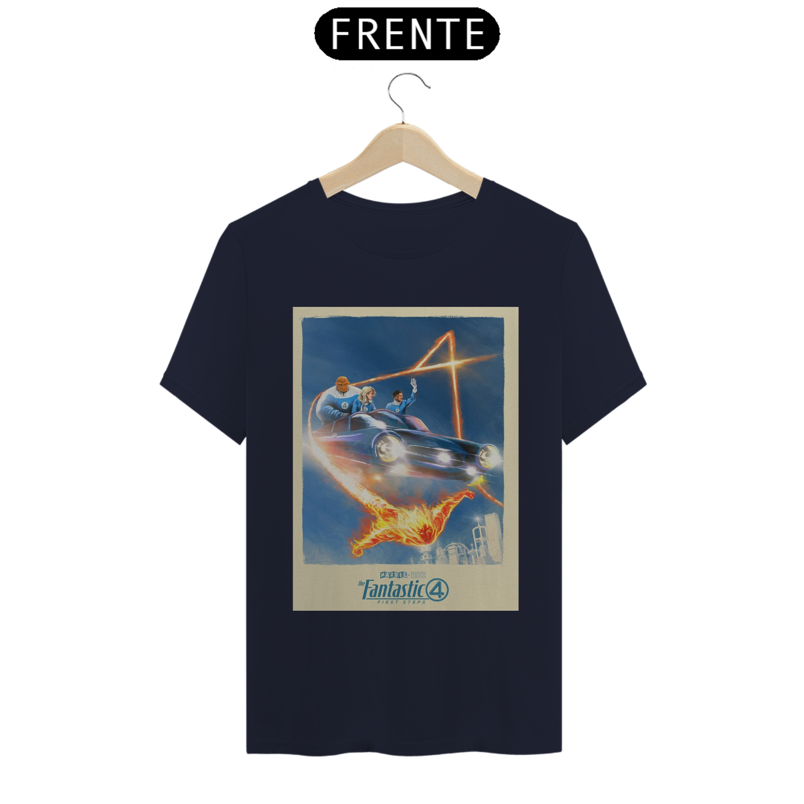 Camisa do Quarteto Fantástico