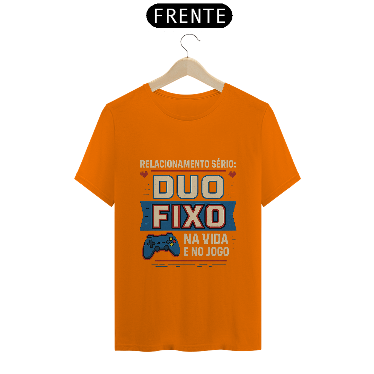 Relacionamento sério: Duo fixo na vida e no jogo - Camiseta Classic